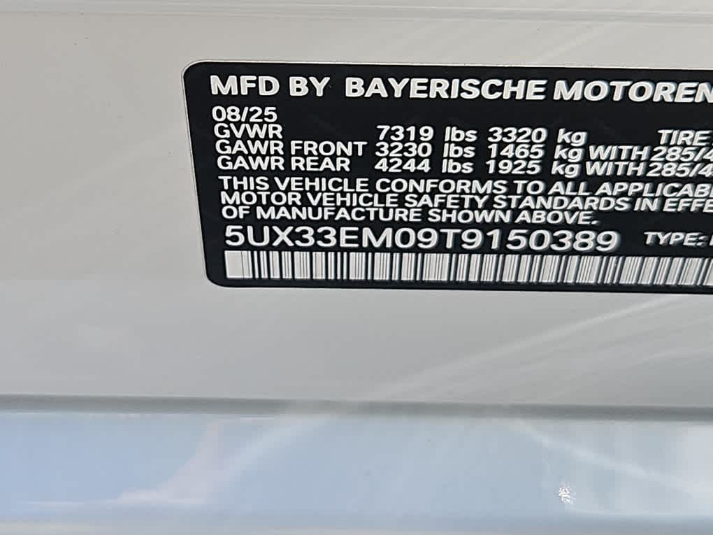 new 2026 BMW X7 car, priced at $121,915