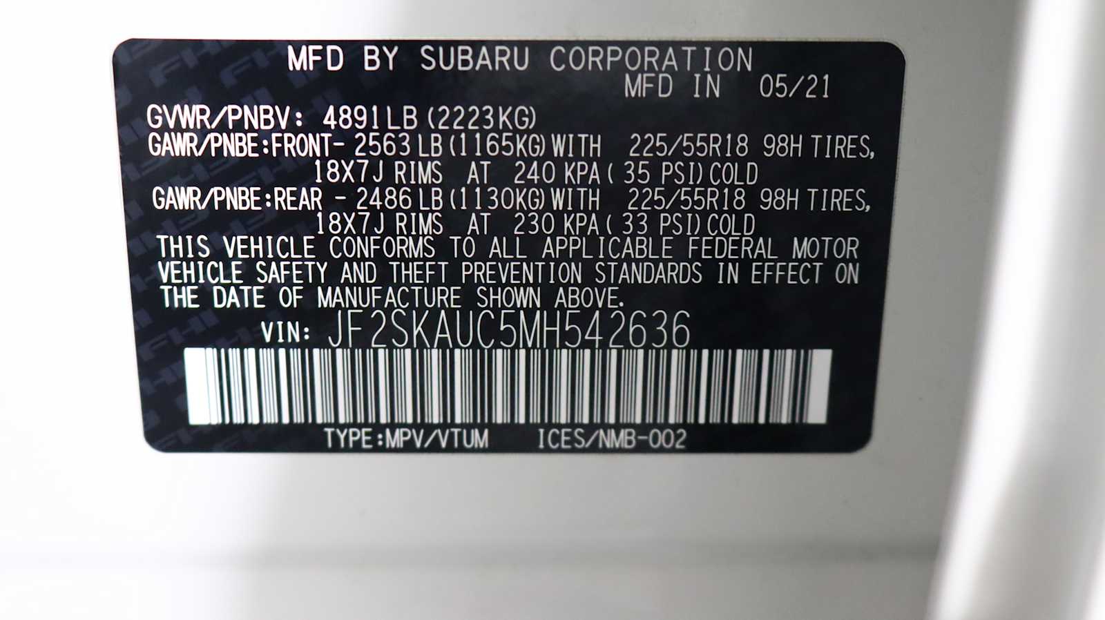 used 2021 Subaru Forester car, priced at $25,798