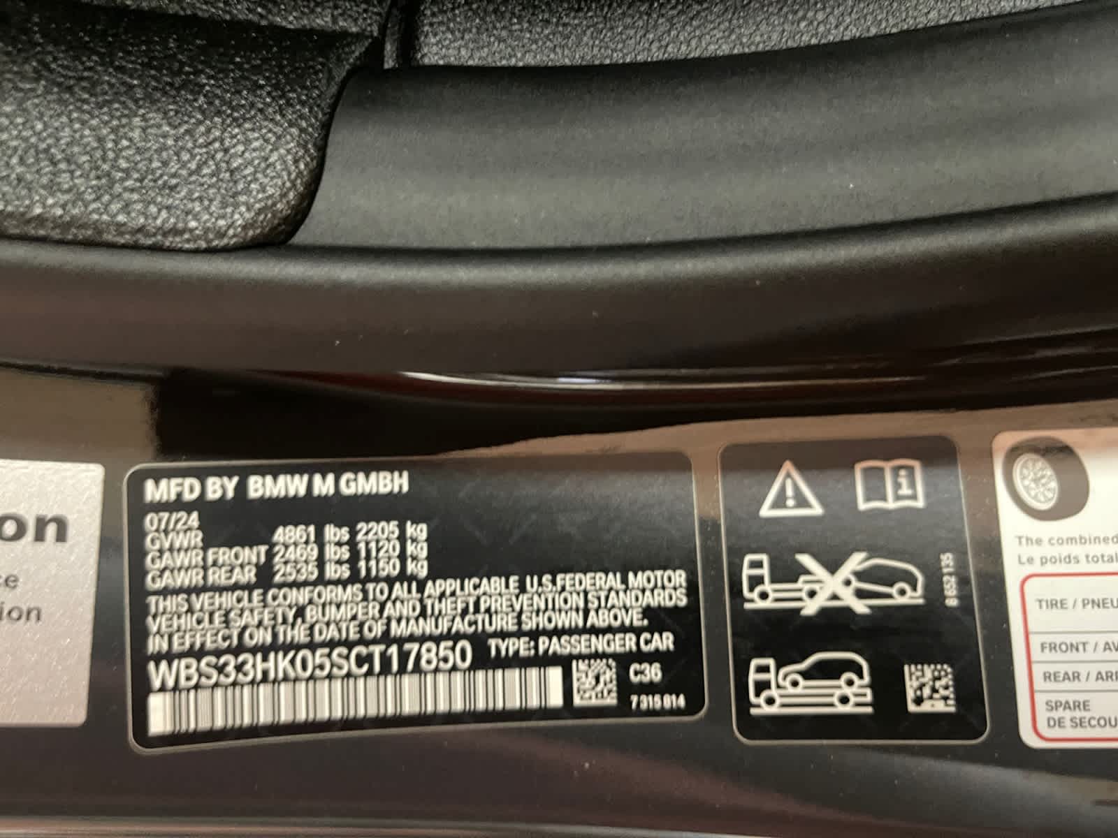 used 2025 BMW M4 car, priced at $88,497