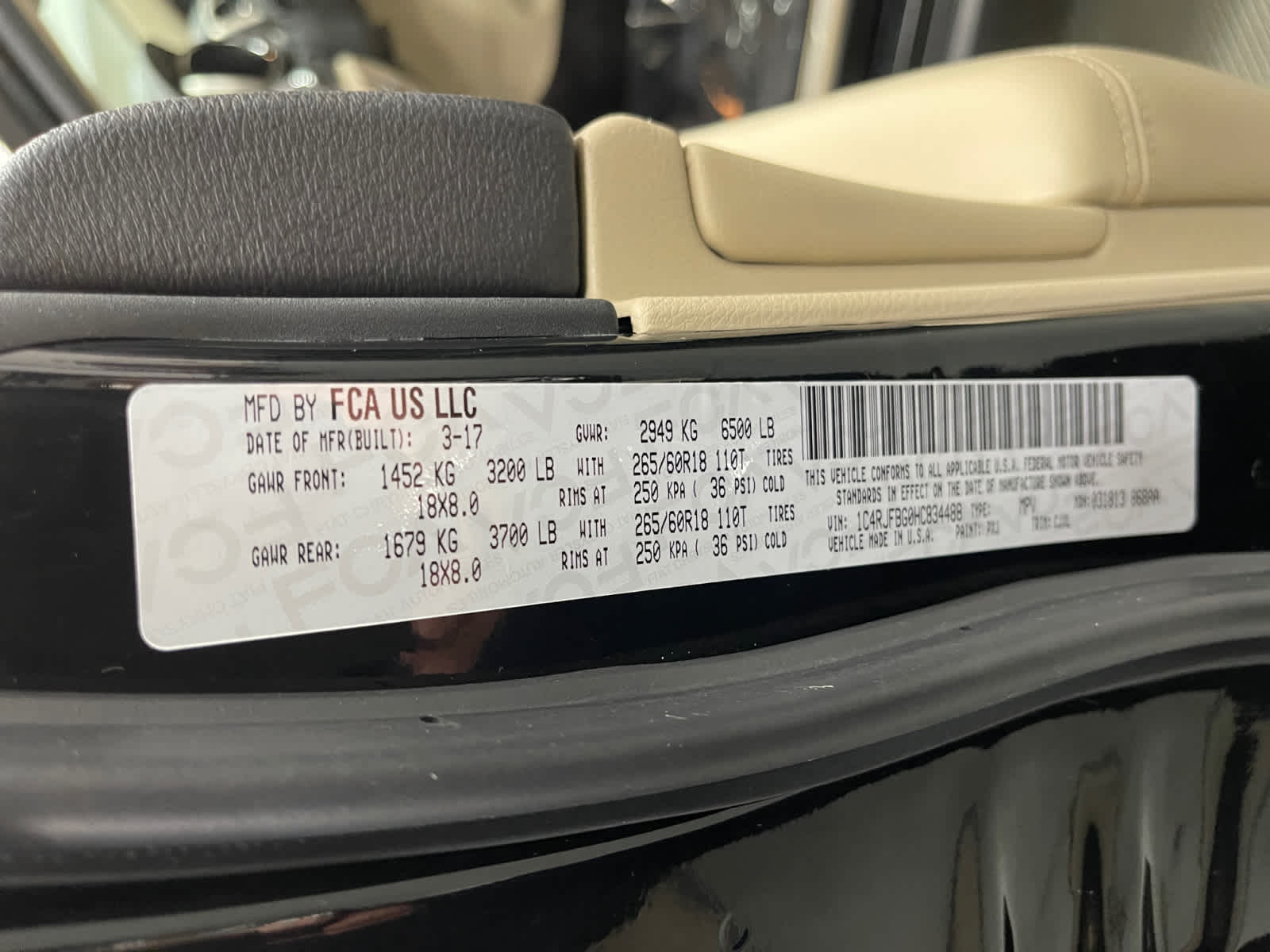 used 2017 Jeep Grand Cherokee car, priced at $13,897