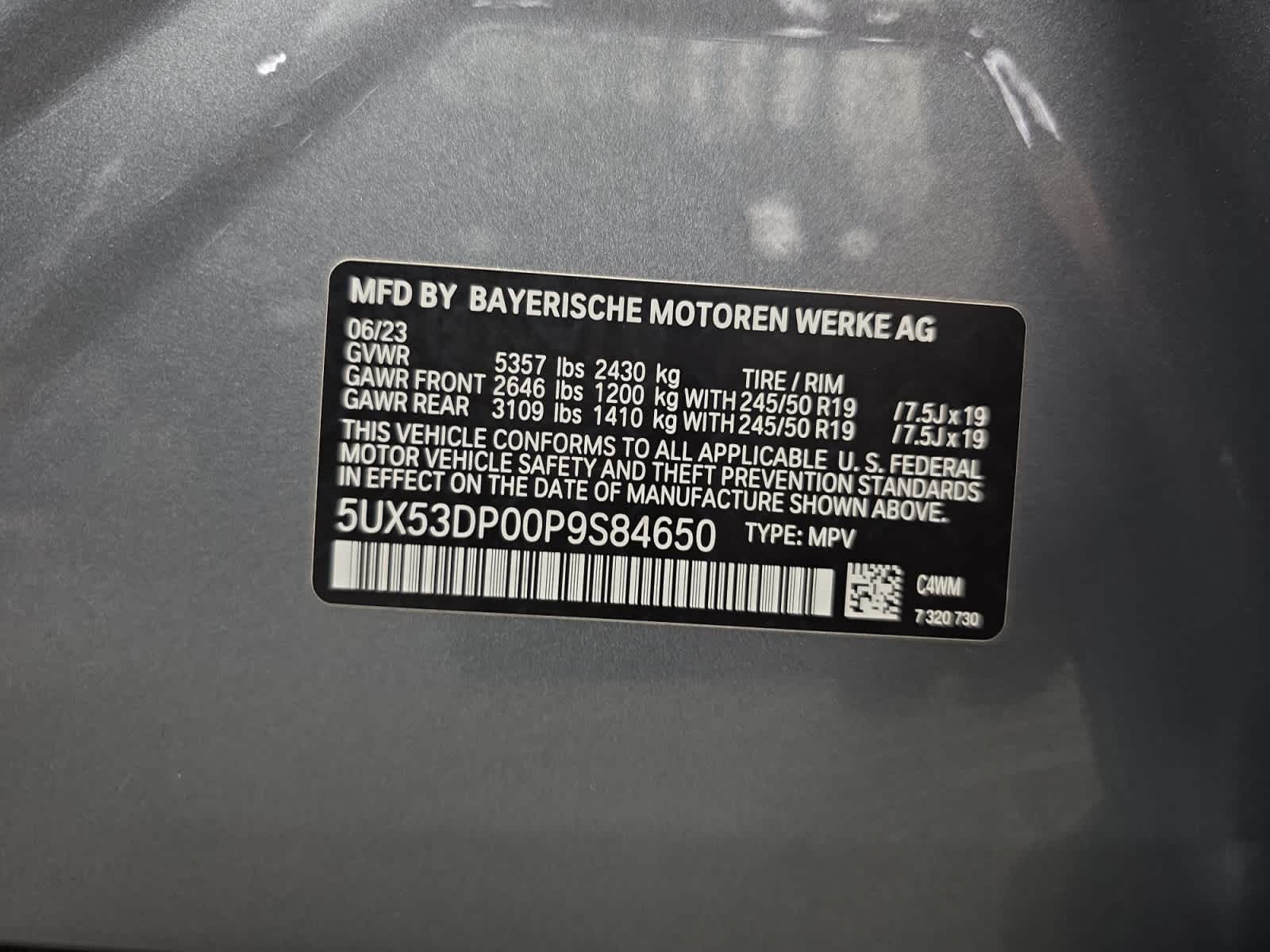 used 2023 BMW X3 car, priced at $36,797