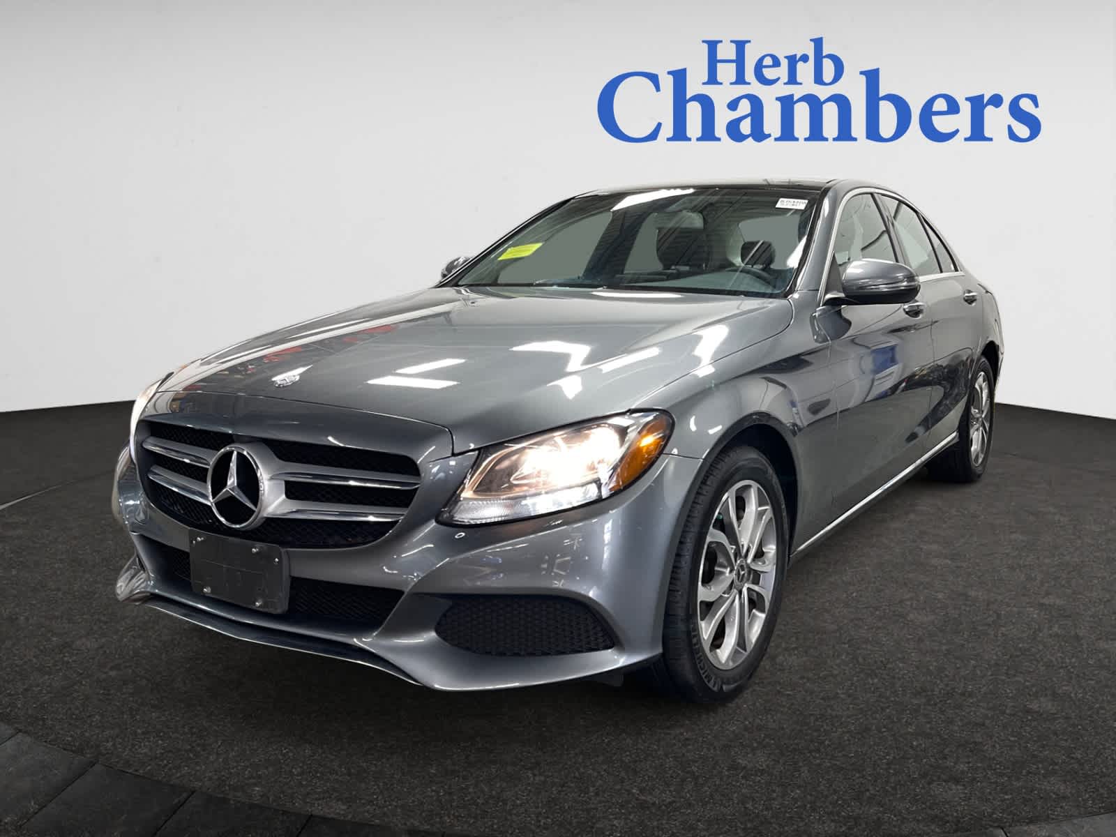 used 2017 Mercedes-Benz C 300 car, priced at $16,497