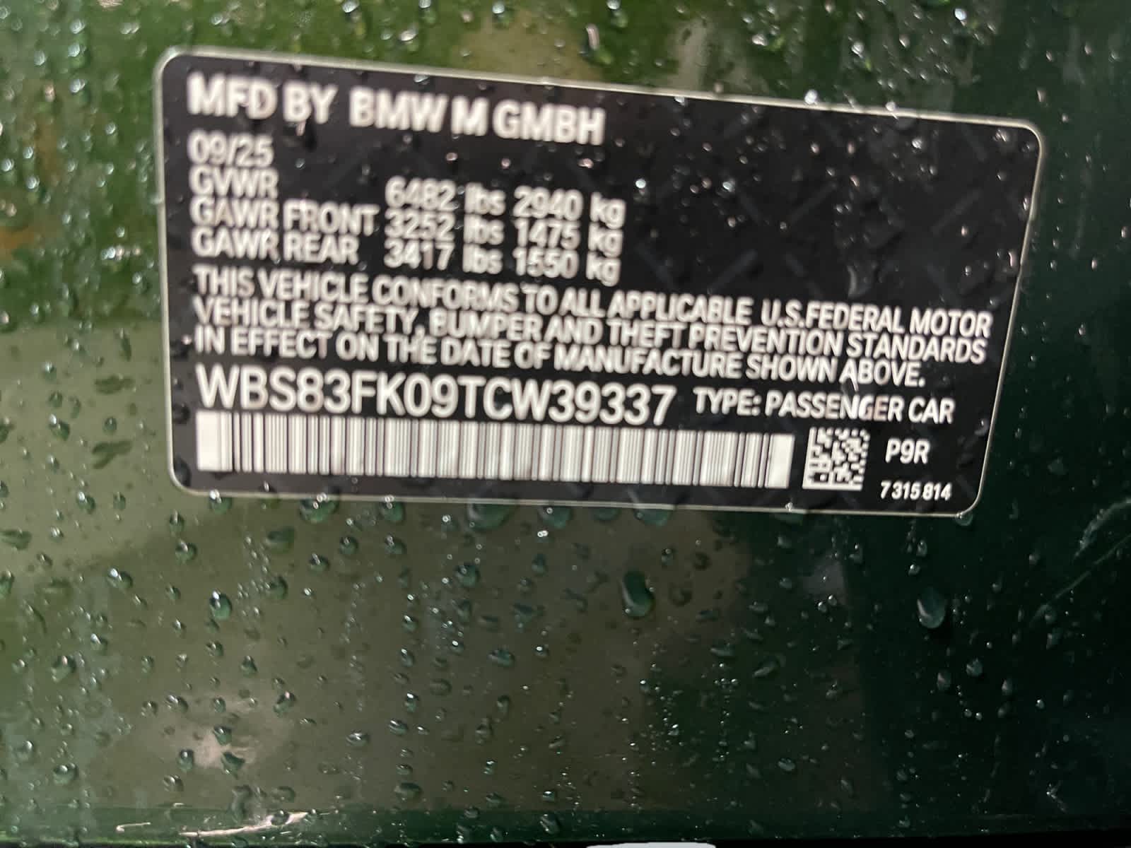 new 2026 BMW M5 car, priced at $138,450