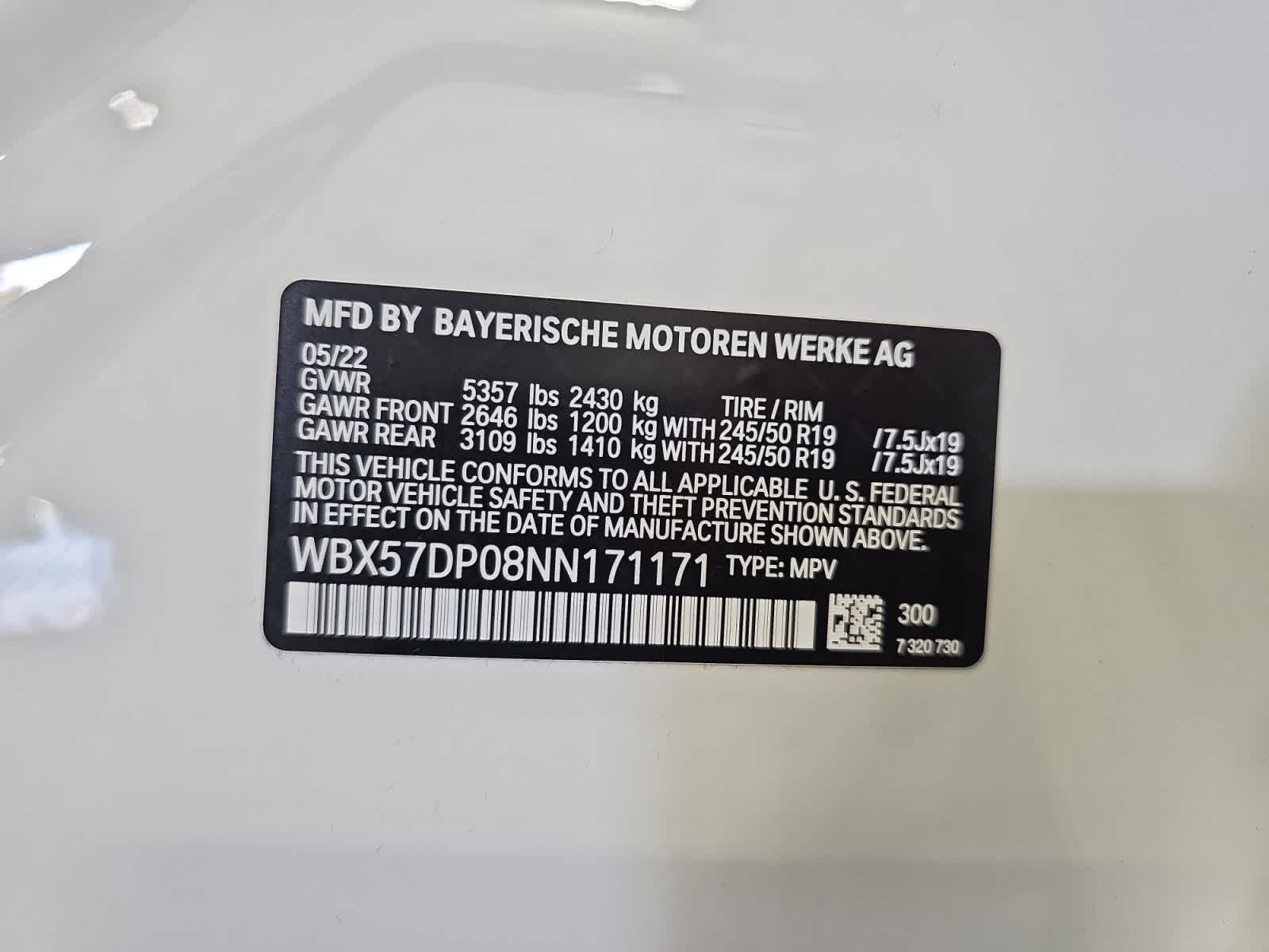 used 2022 BMW X3 car, priced at $33,497