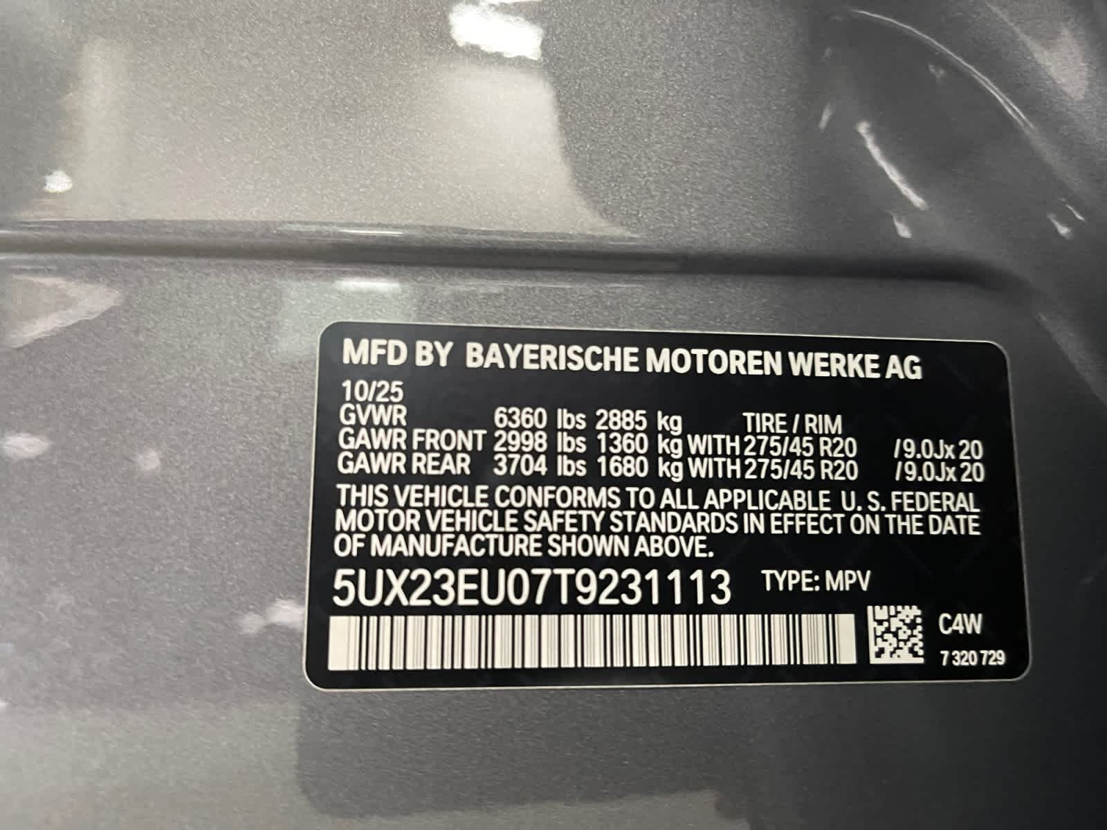 new 2026 BMW X5 car, priced at $76,975