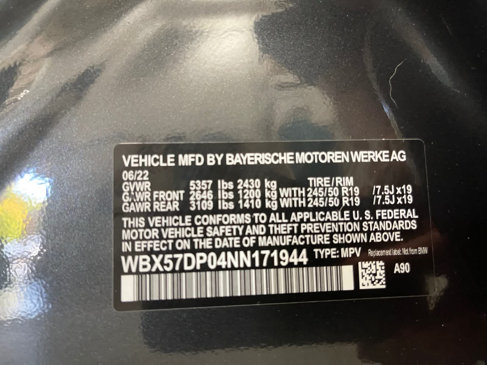 used 2022 BMW X3 car, priced at $31,497