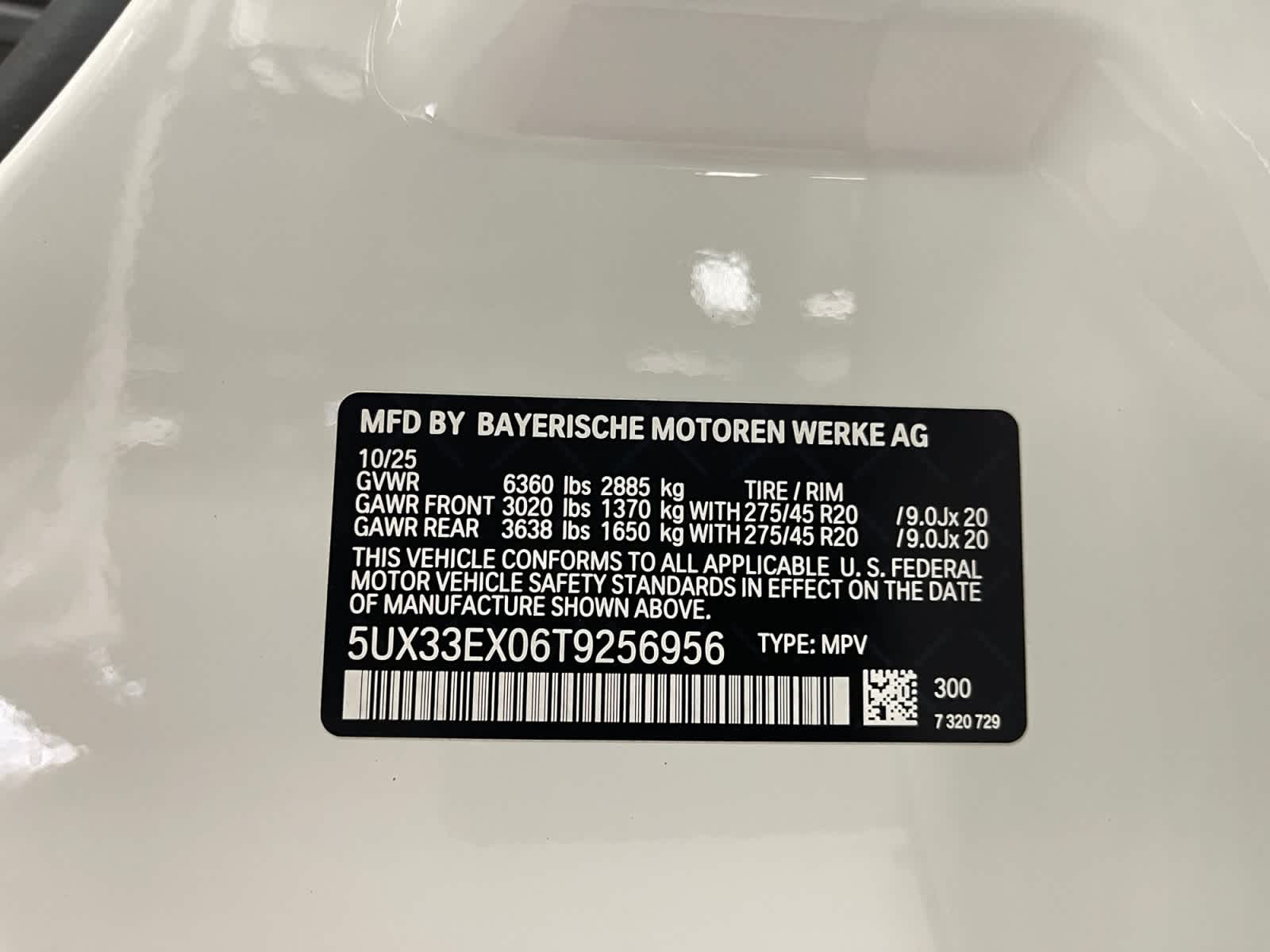 new 2026 BMW X6 car, priced at $84,475