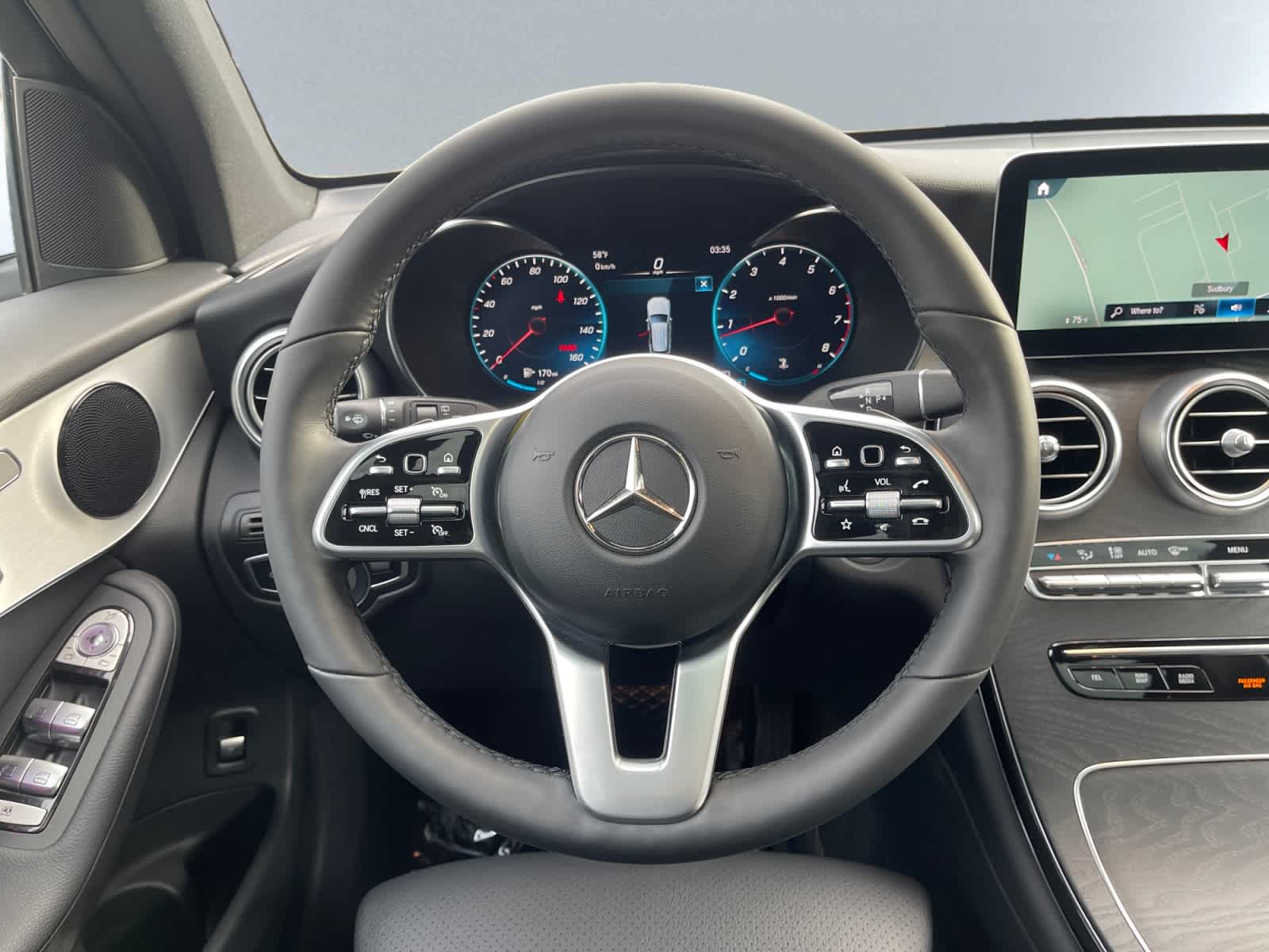 used 2022 Mercedes-Benz GLC 300 car, priced at $34,097