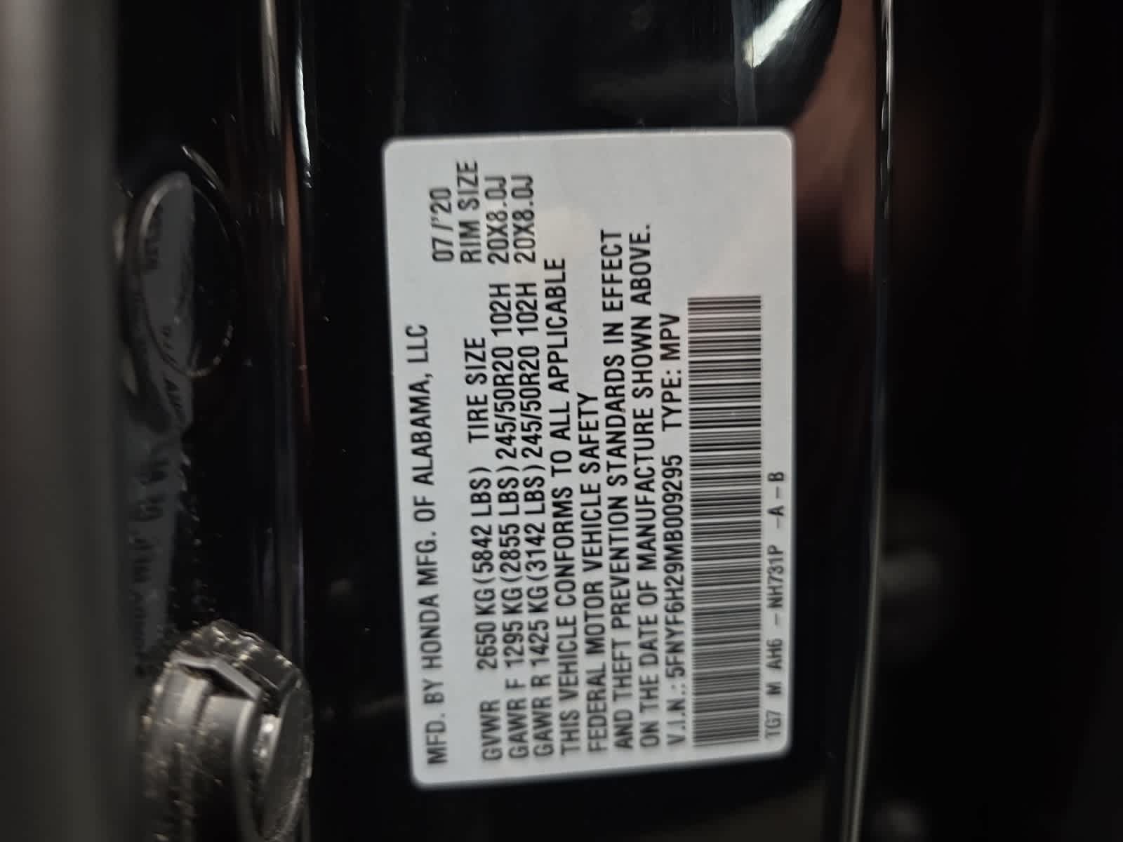 used 2021 Honda Pilot car, priced at $27,497