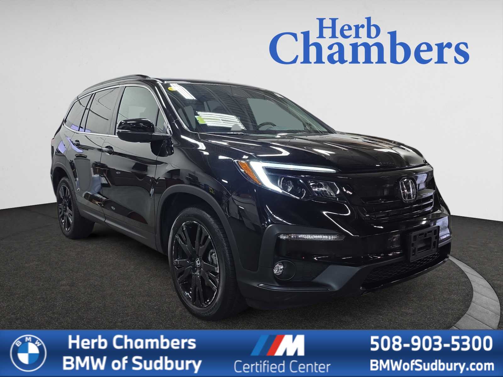 used 2021 Honda Pilot car, priced at $27,497