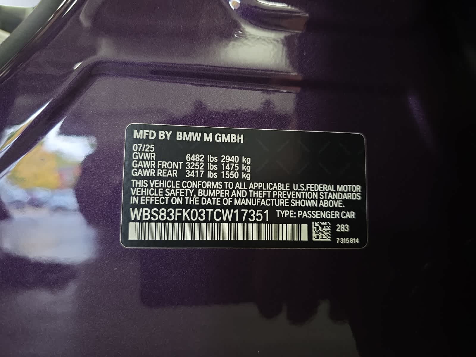 new 2026 BMW M5 car, priced at $147,405