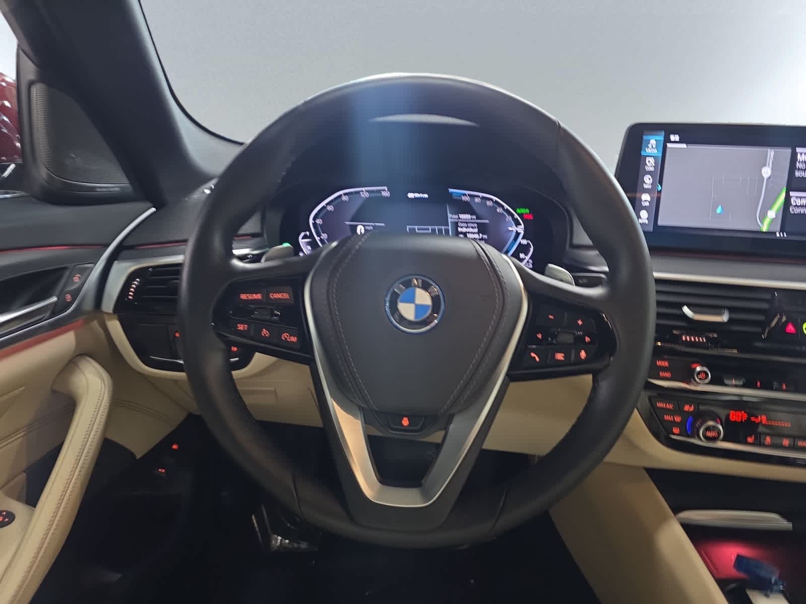 used 2023 BMW 530e car, priced at $41,497