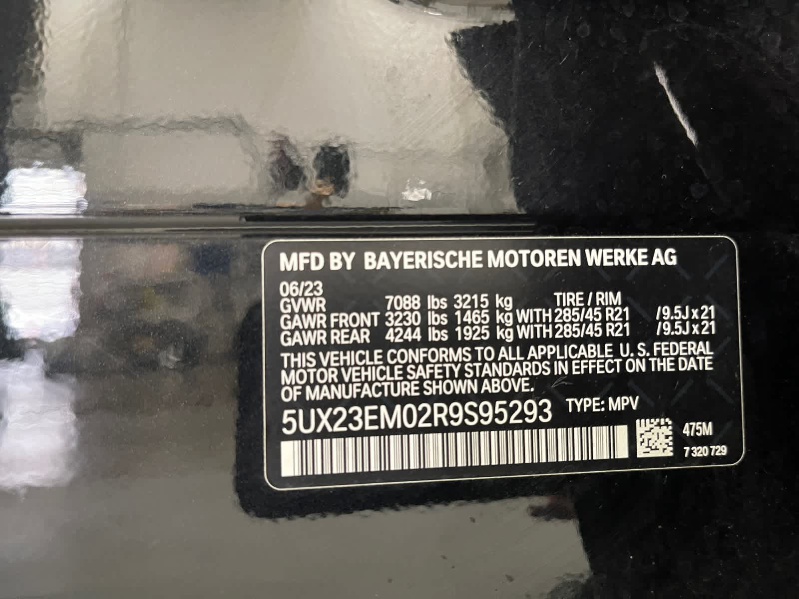 used 2024 BMW X7 car, priced at $67,497