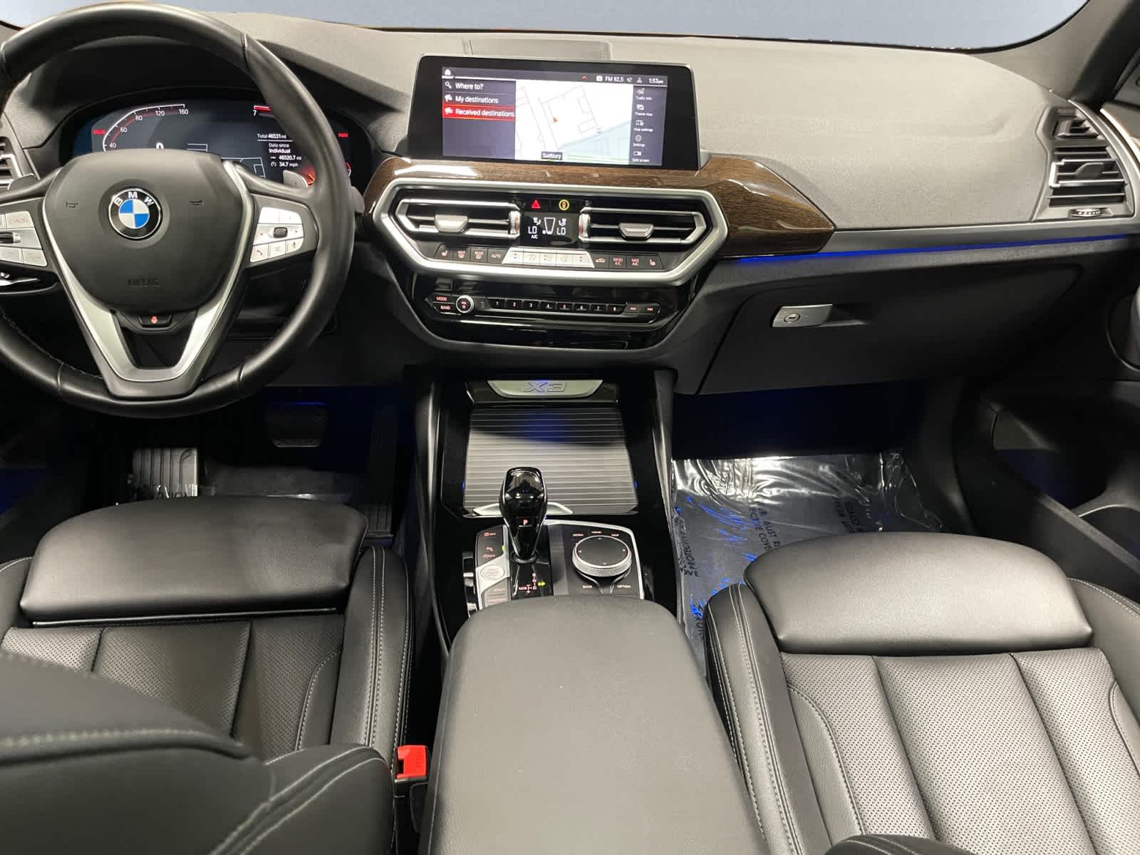 used 2022 BMW X3 car, priced at $31,497