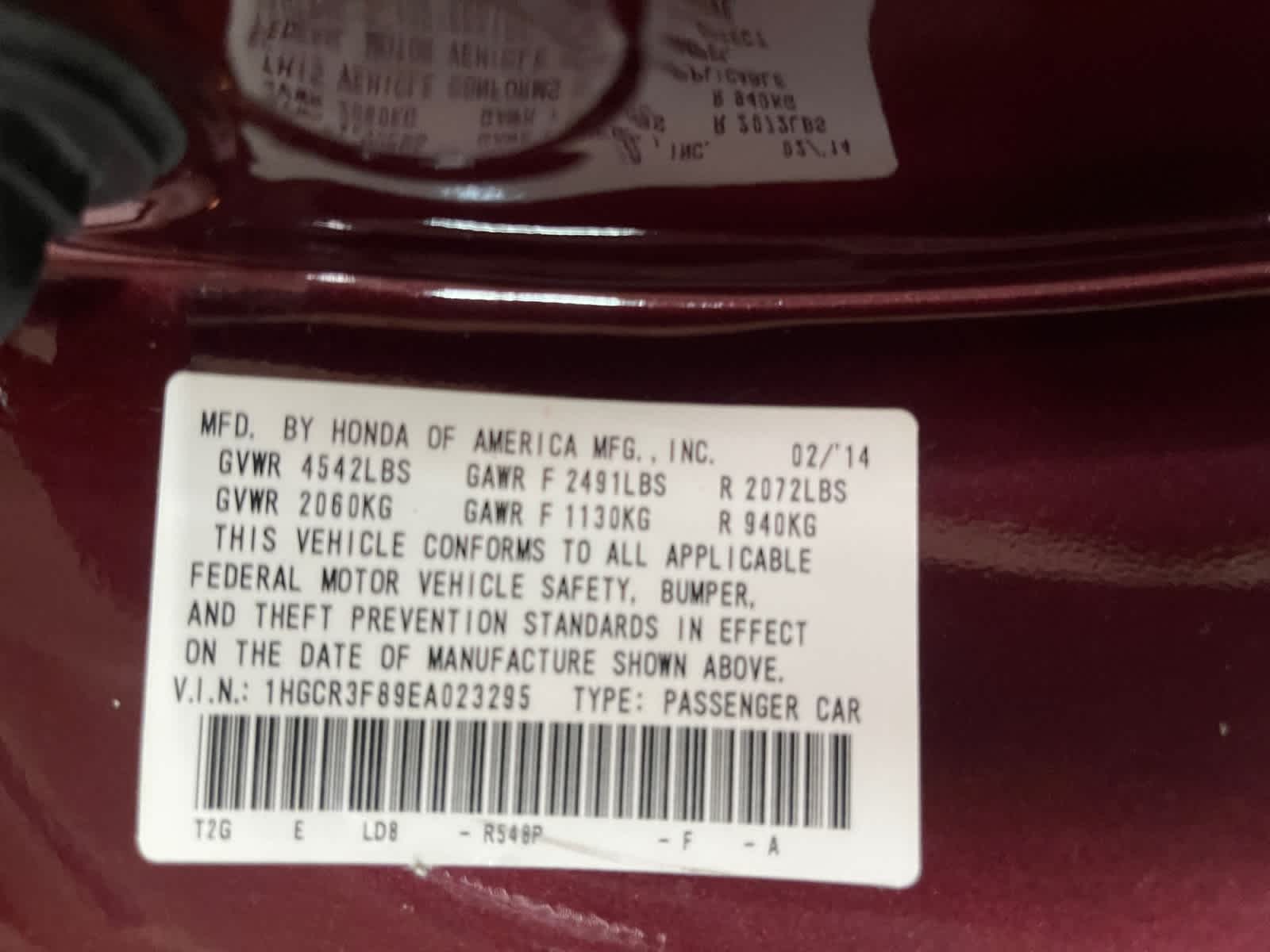 used 2014 Honda Accord car, priced at $15,497