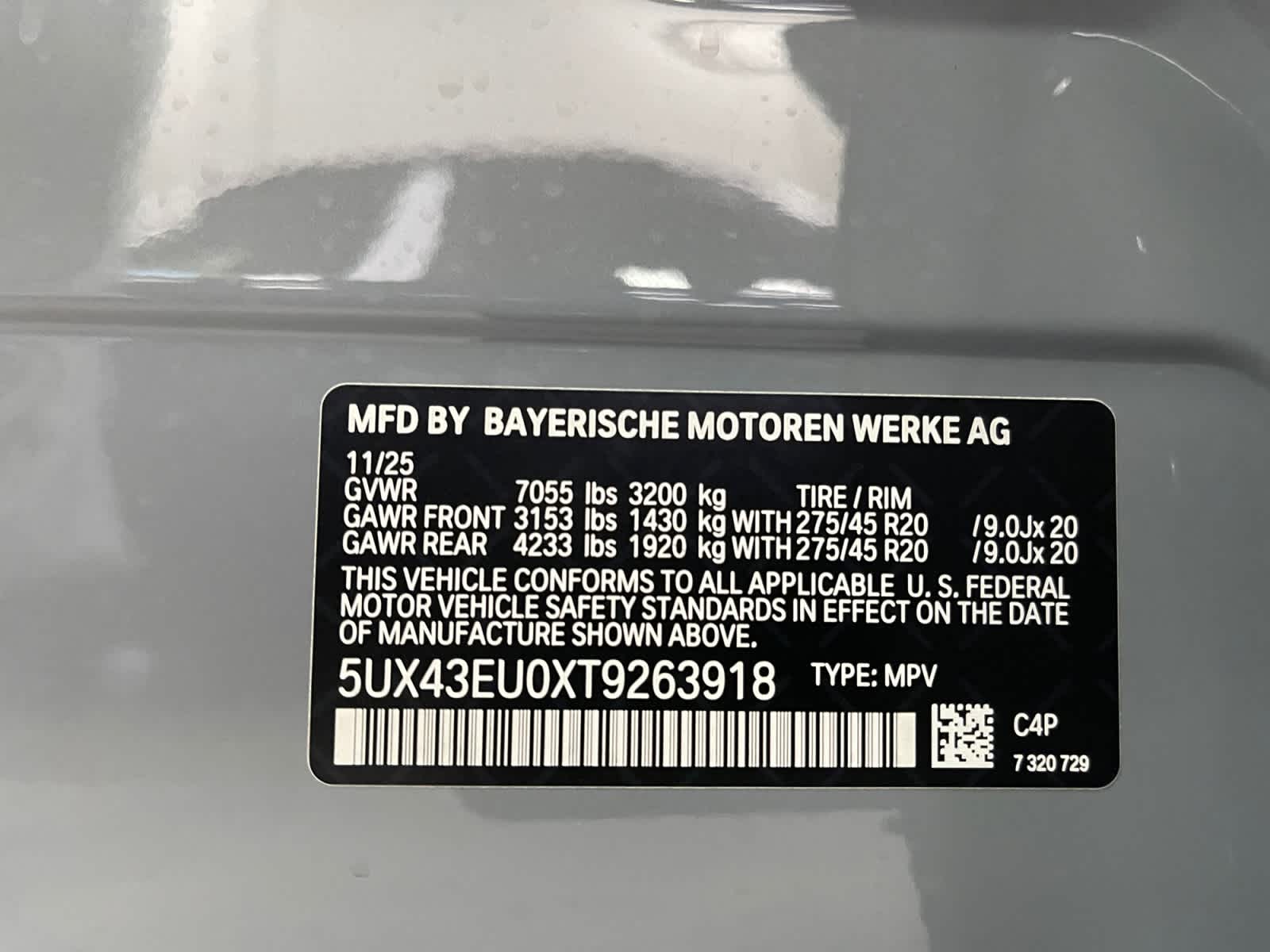 new 2026 BMW X5 PHEV car, priced at $87,525