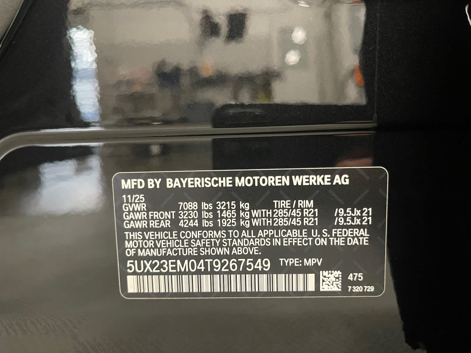 new 2026 BMW X7 car, priced at $99,980