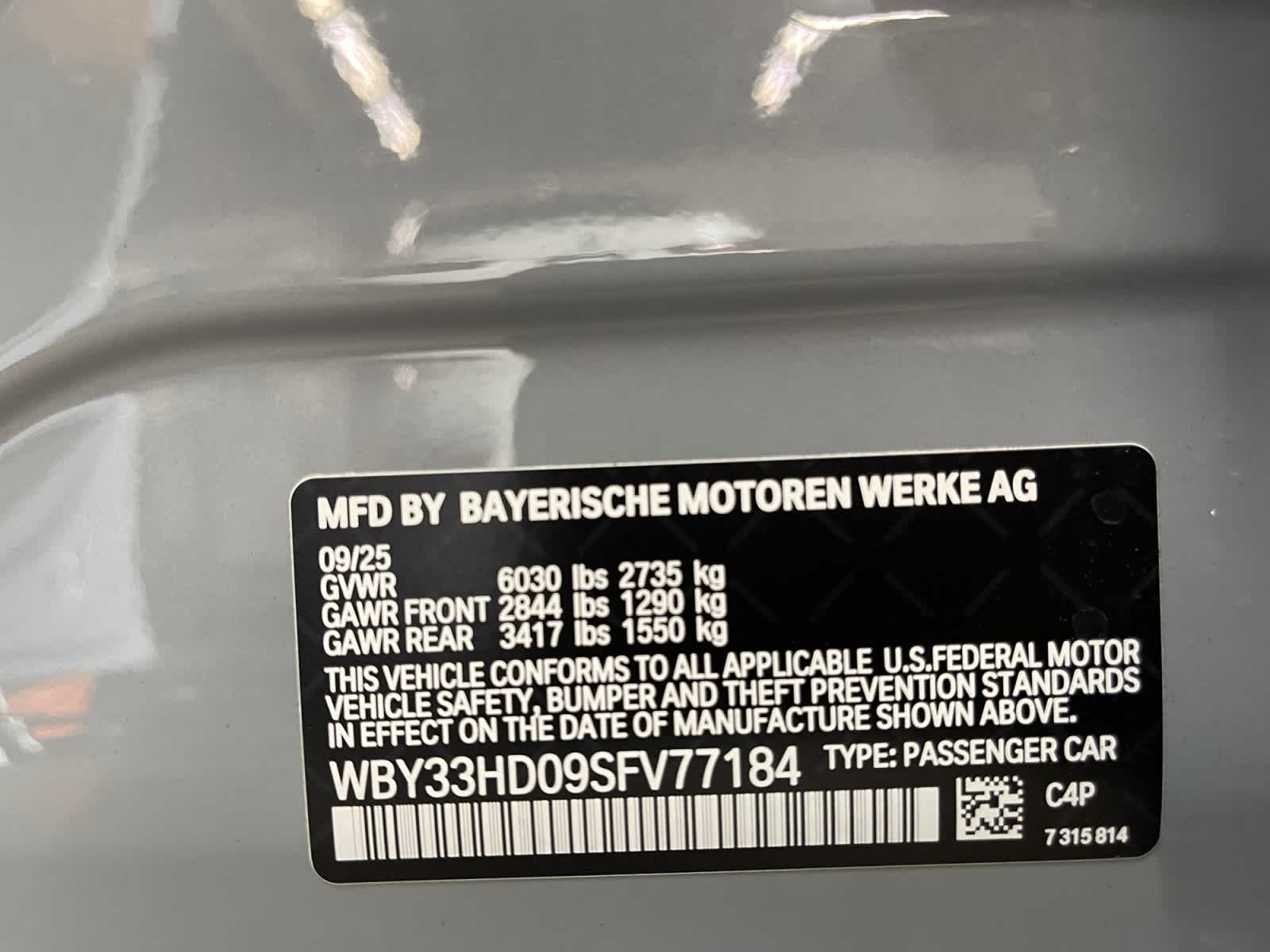 new 2025 BMW i4 car, priced at $75,245