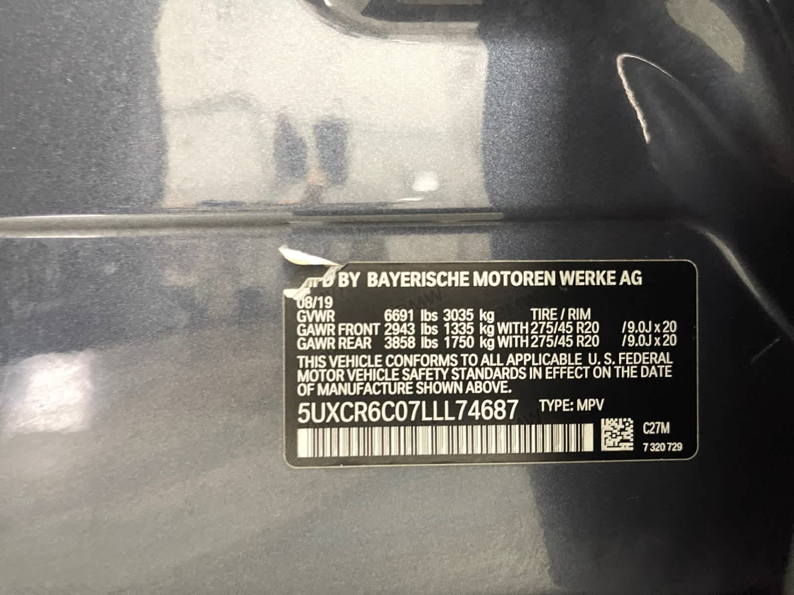 used 2020 BMW X5 car, priced at $30,997