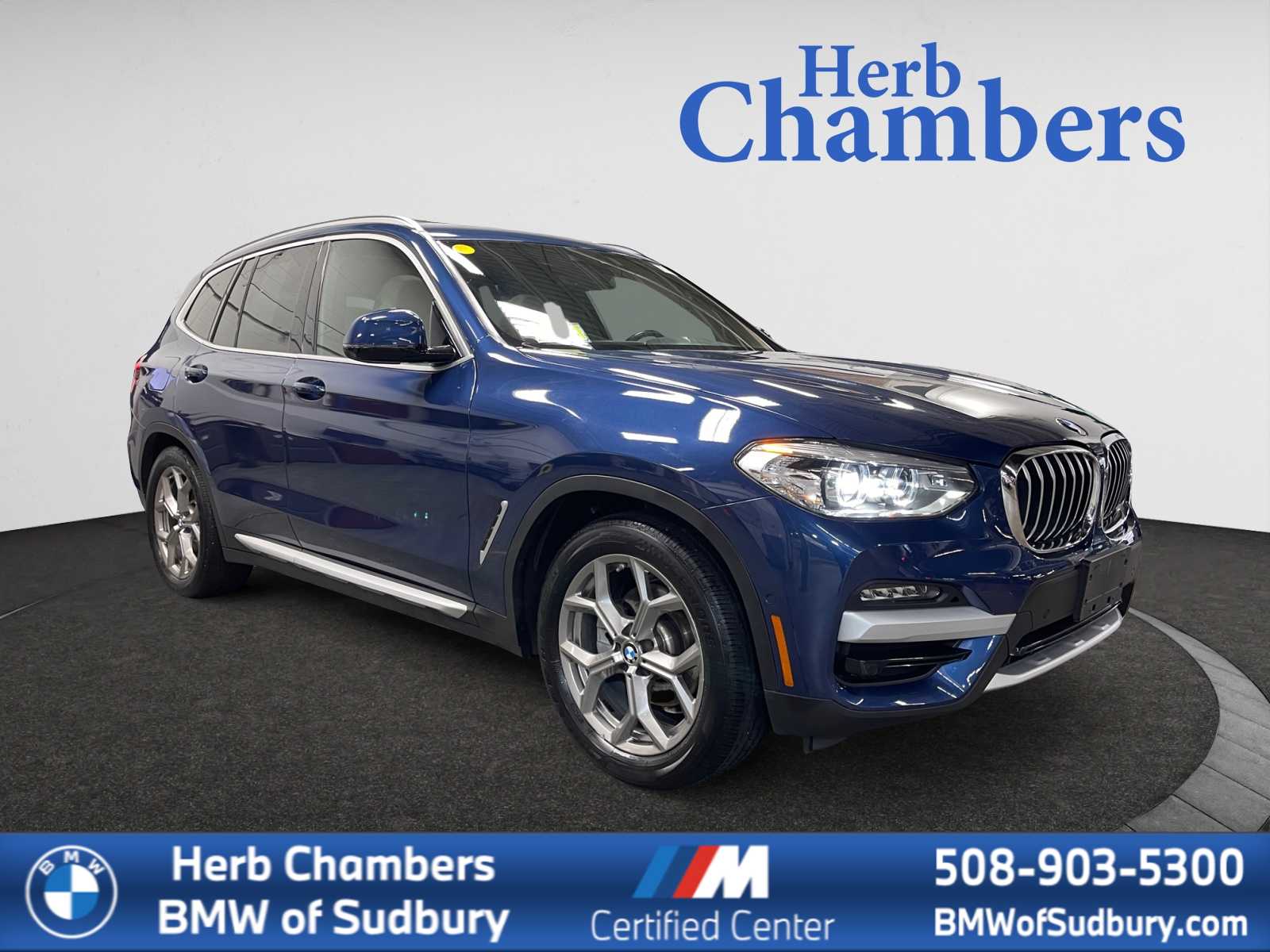 used 2021 BMW X3 car, priced at $29,197