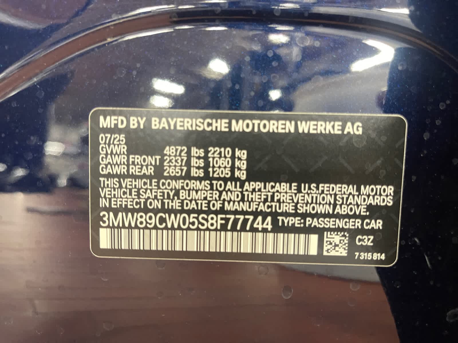 new 2025 BMW 330i car, priced at $55,875