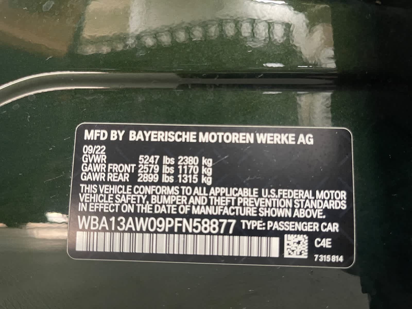 used 2023 BMW M440i car, priced at $49,497