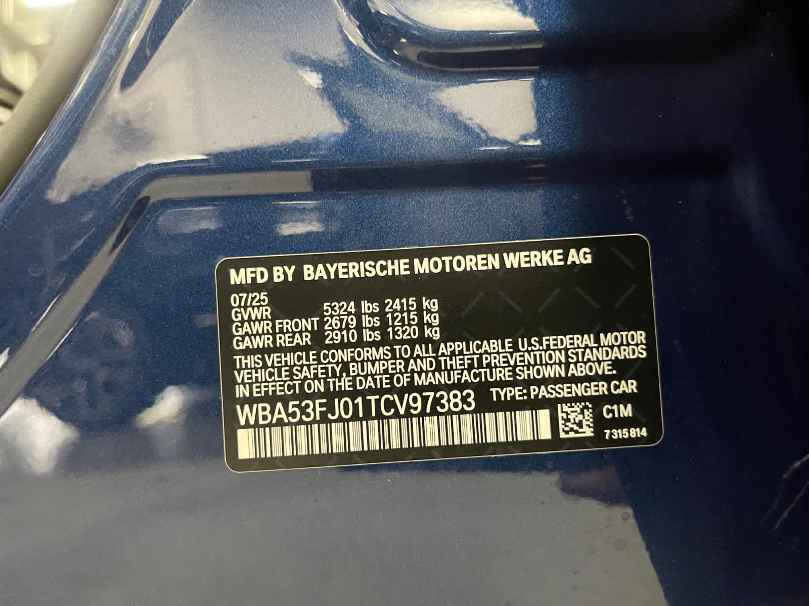 new 2026 BMW 530i car, priced at $71,910