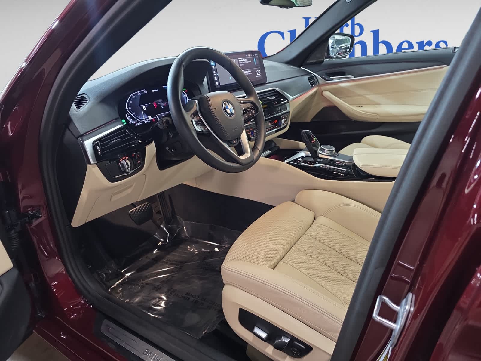 used 2023 BMW 530e car, priced at $41,497