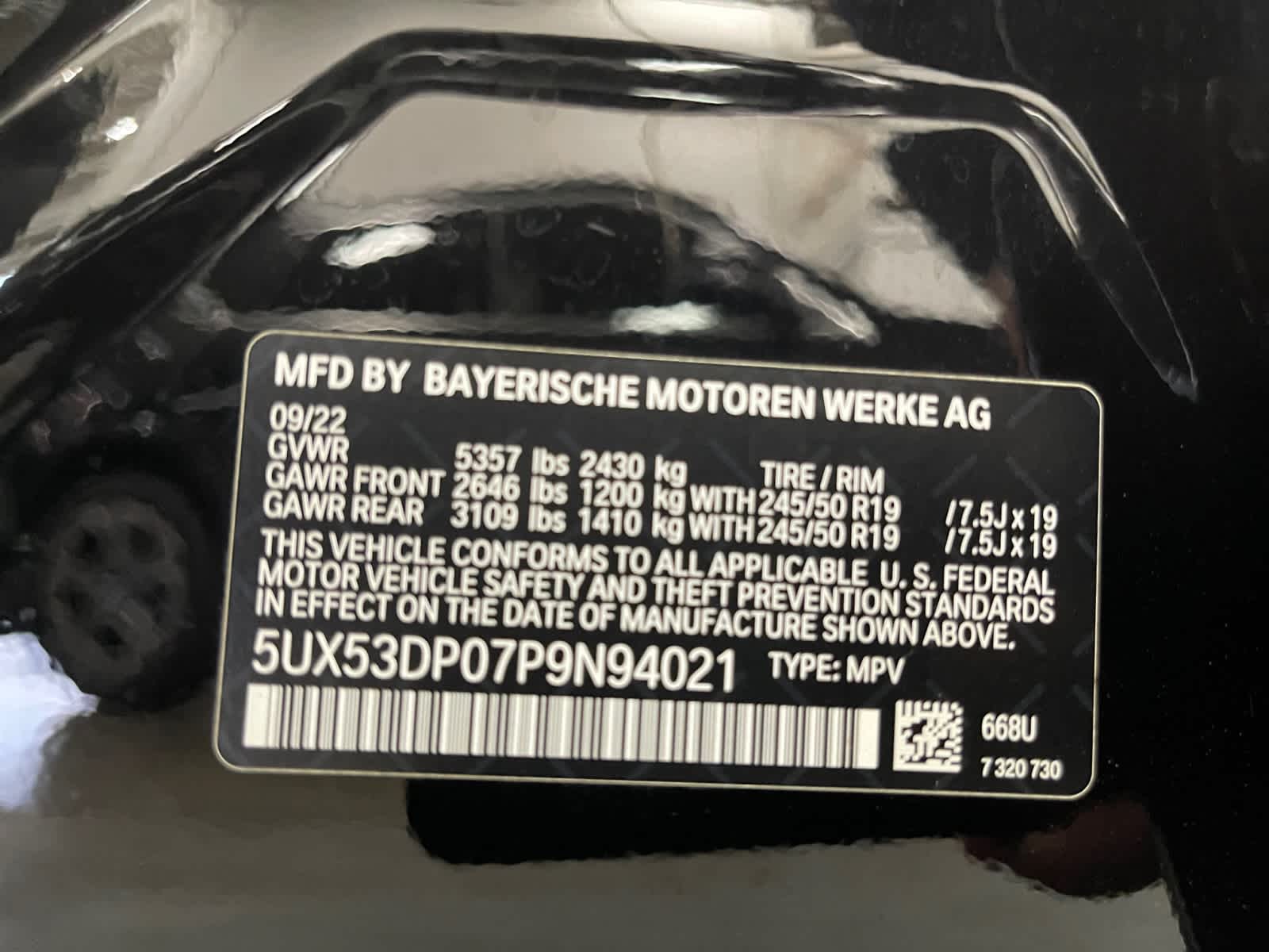 used 2023 BMW X3 car, priced at $36,497