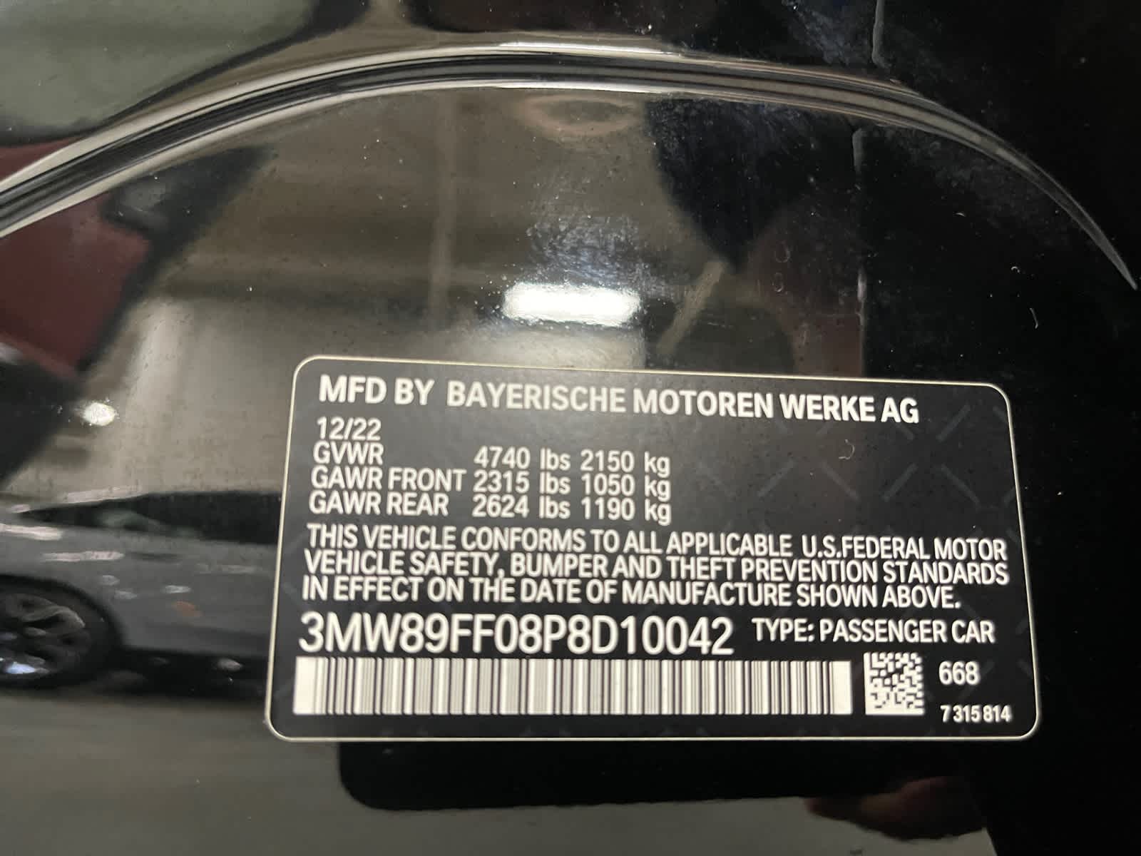 used 2023 BMW 330i car, priced at $38,497