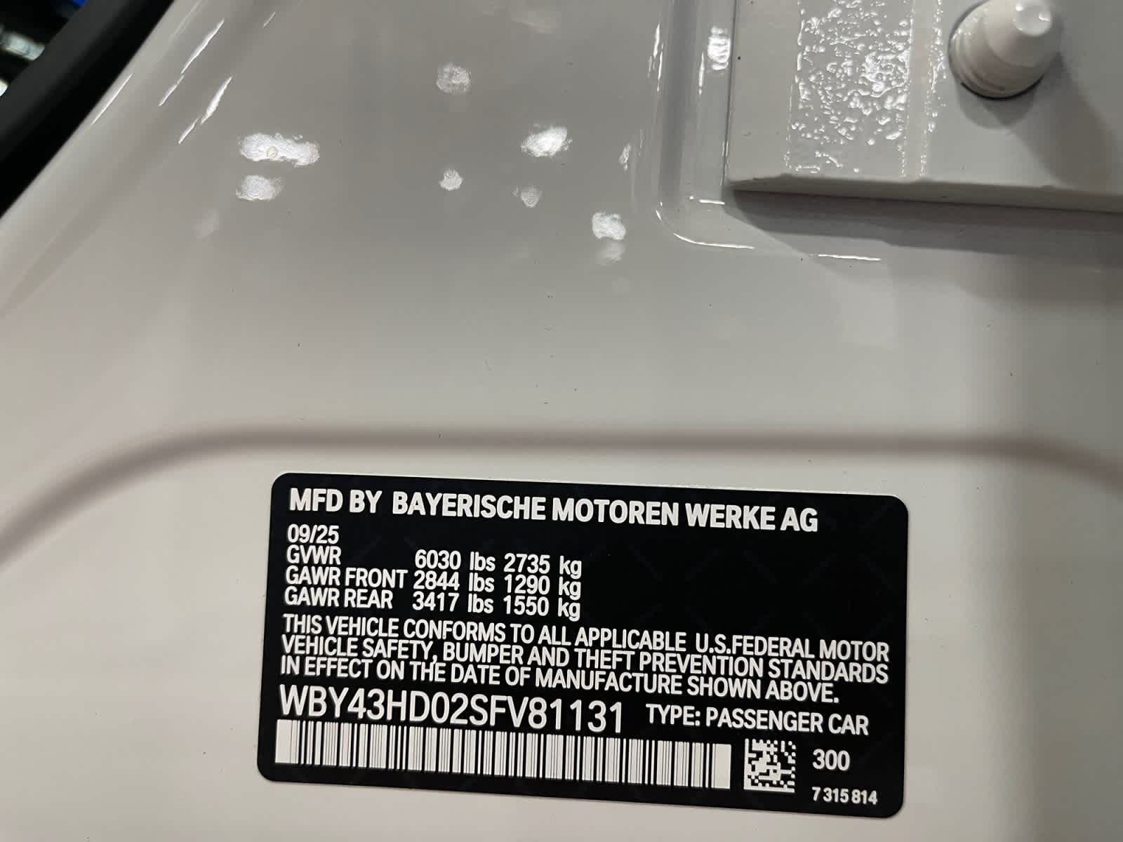 new 2025 BMW i4 car, priced at $72,290