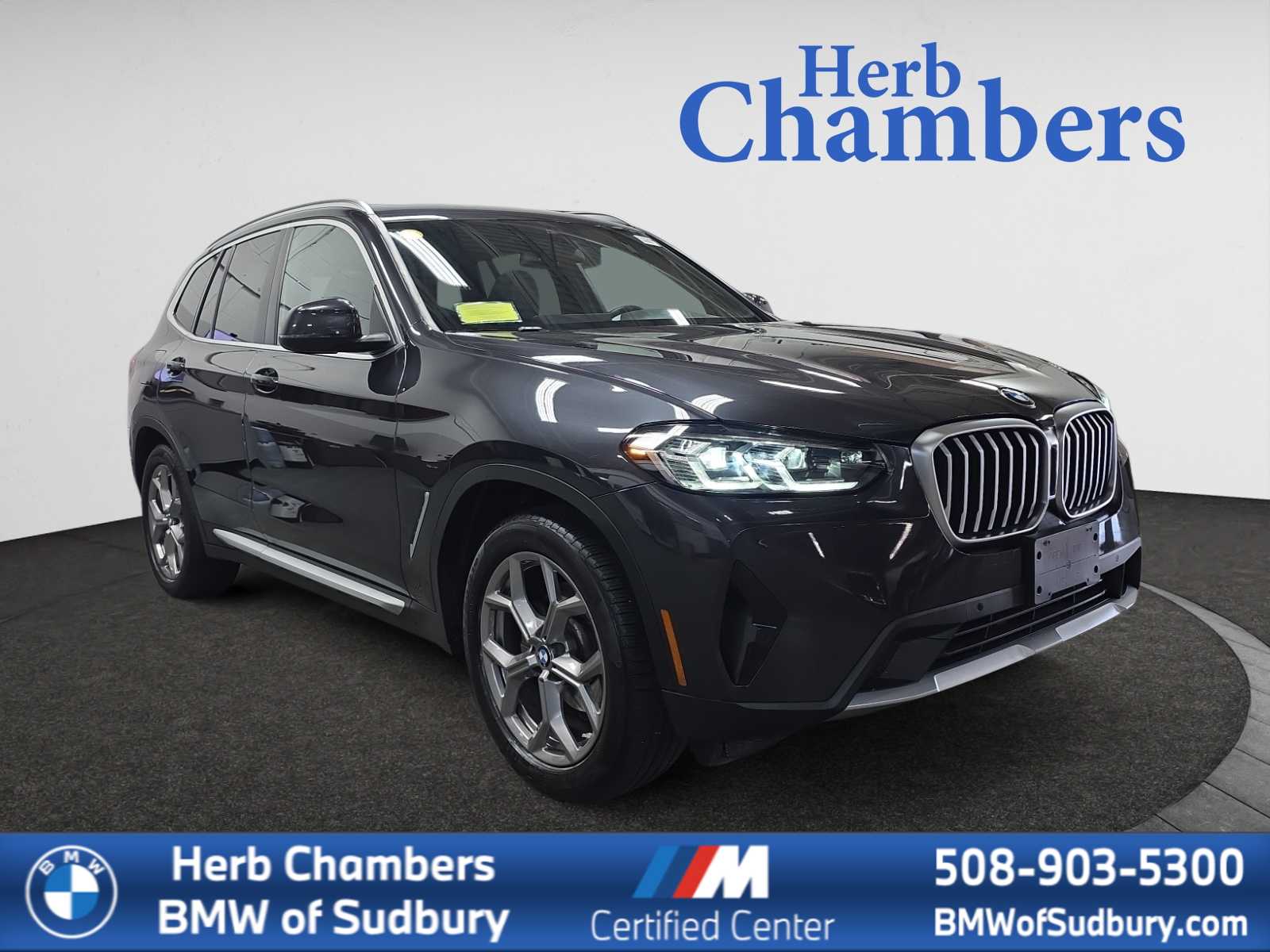 used 2022 BMW X3 car, priced at $34,197
