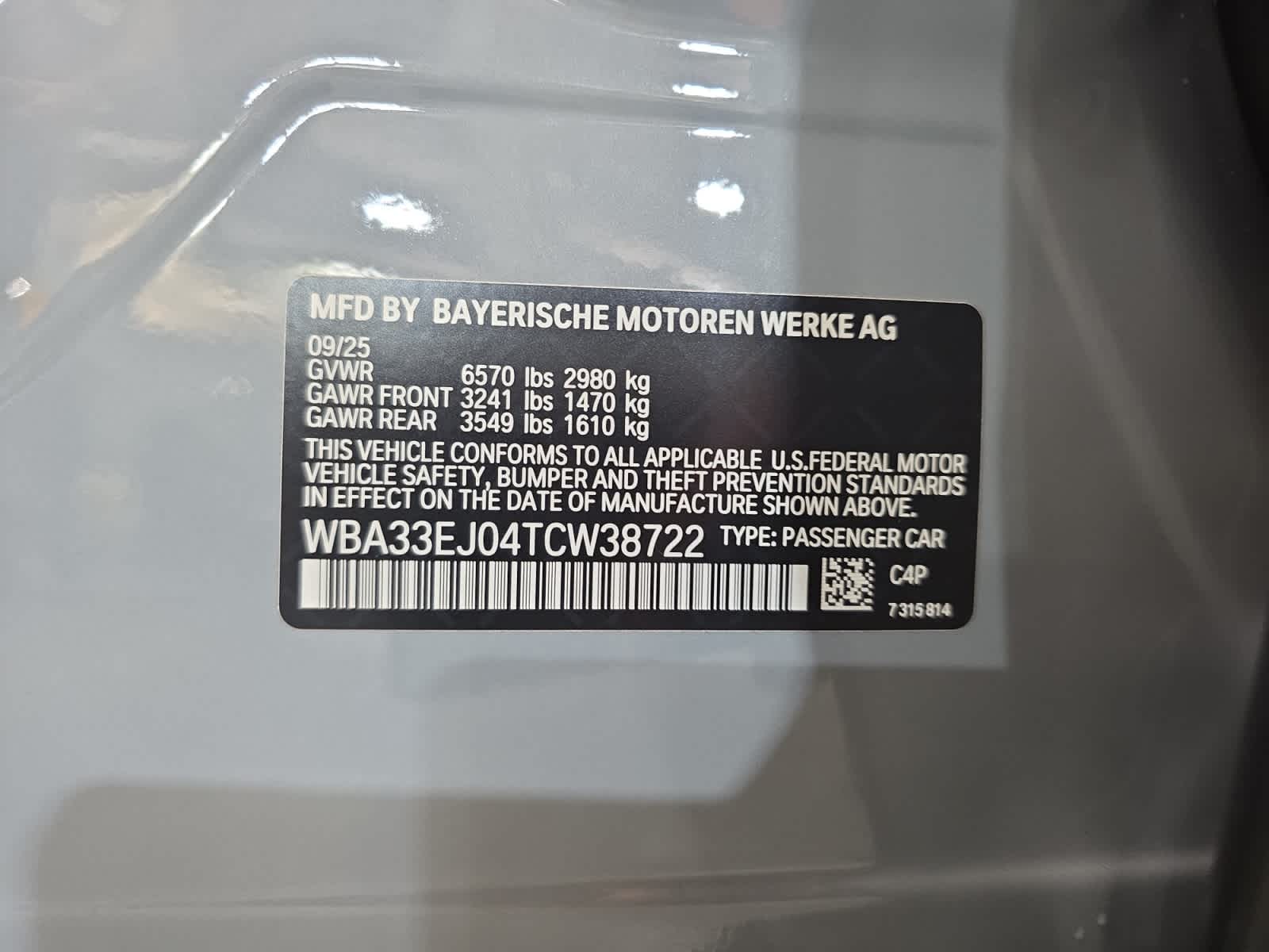 new 2026 BMW 760i car, priced at $148,065