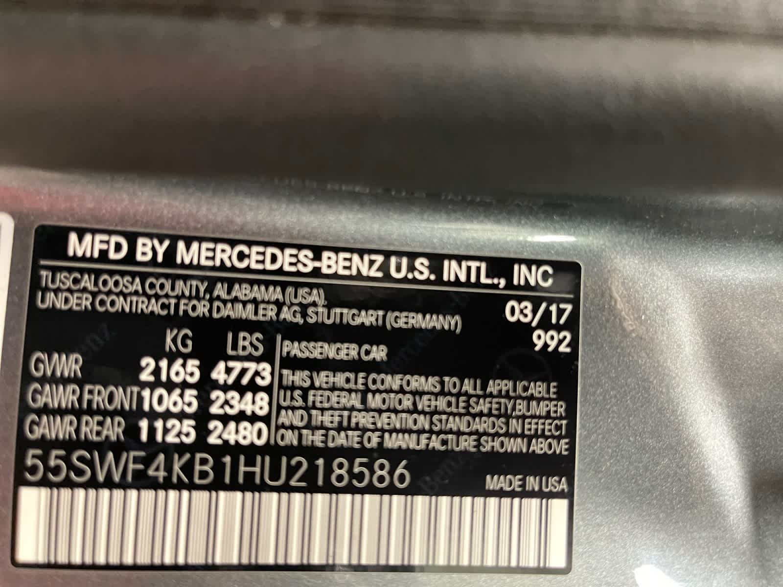 used 2017 Mercedes-Benz C 300 car, priced at $16,497