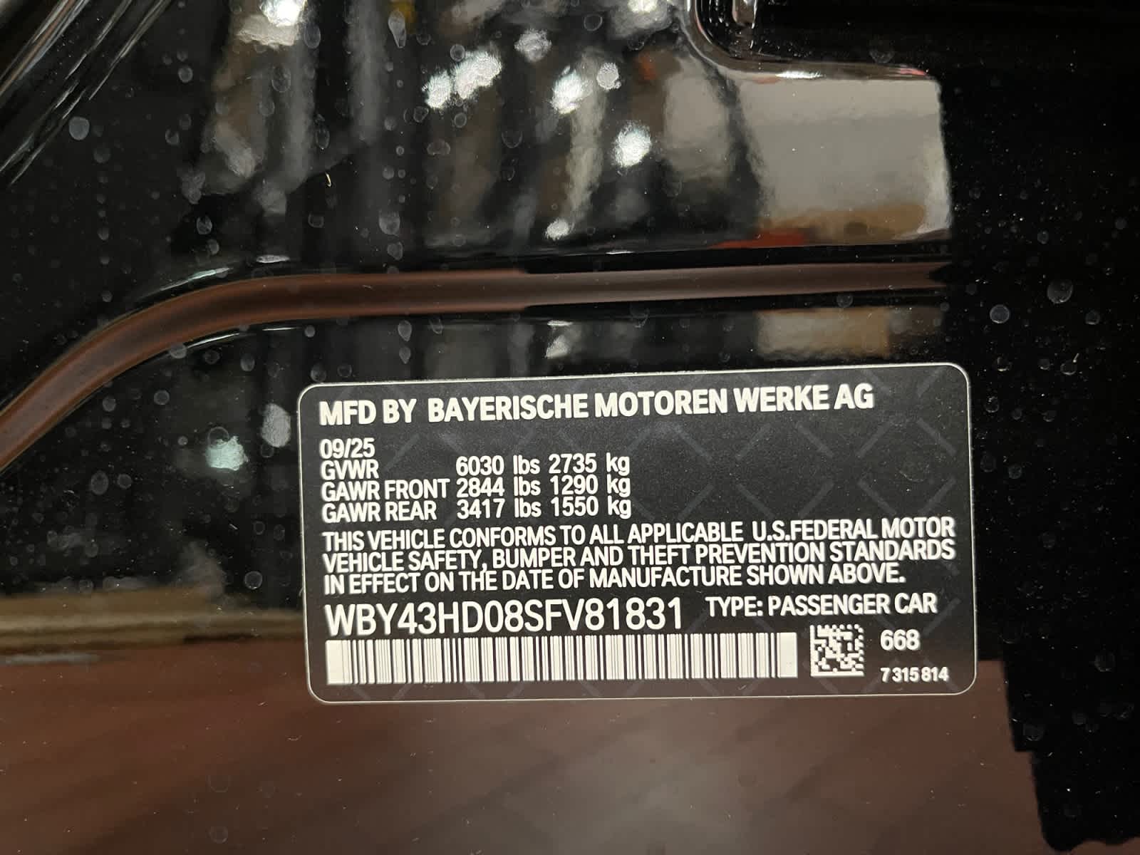 new 2025 BMW i4 car, priced at $66,010