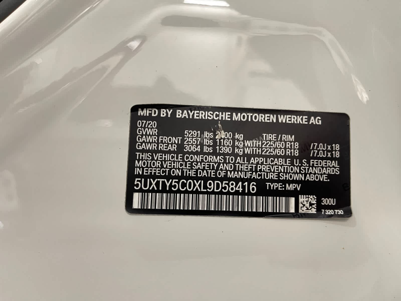 used 2020 BMW X3 car, priced at $21,497