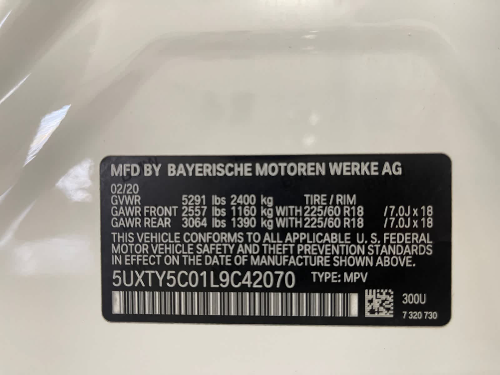 used 2020 BMW X3 car, priced at $27,497