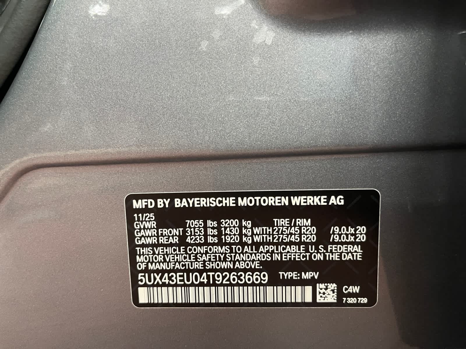 new 2026 BMW X5 PHEV car, priced at $92,775