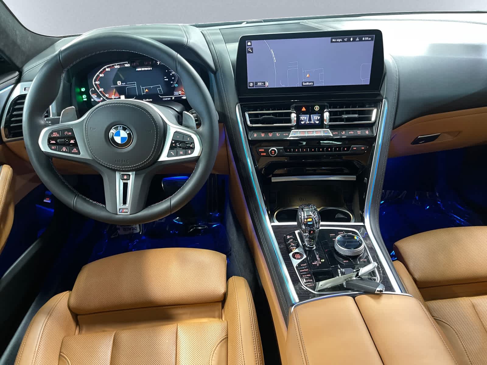 used 2023 BMW M850i car, priced at $69,797