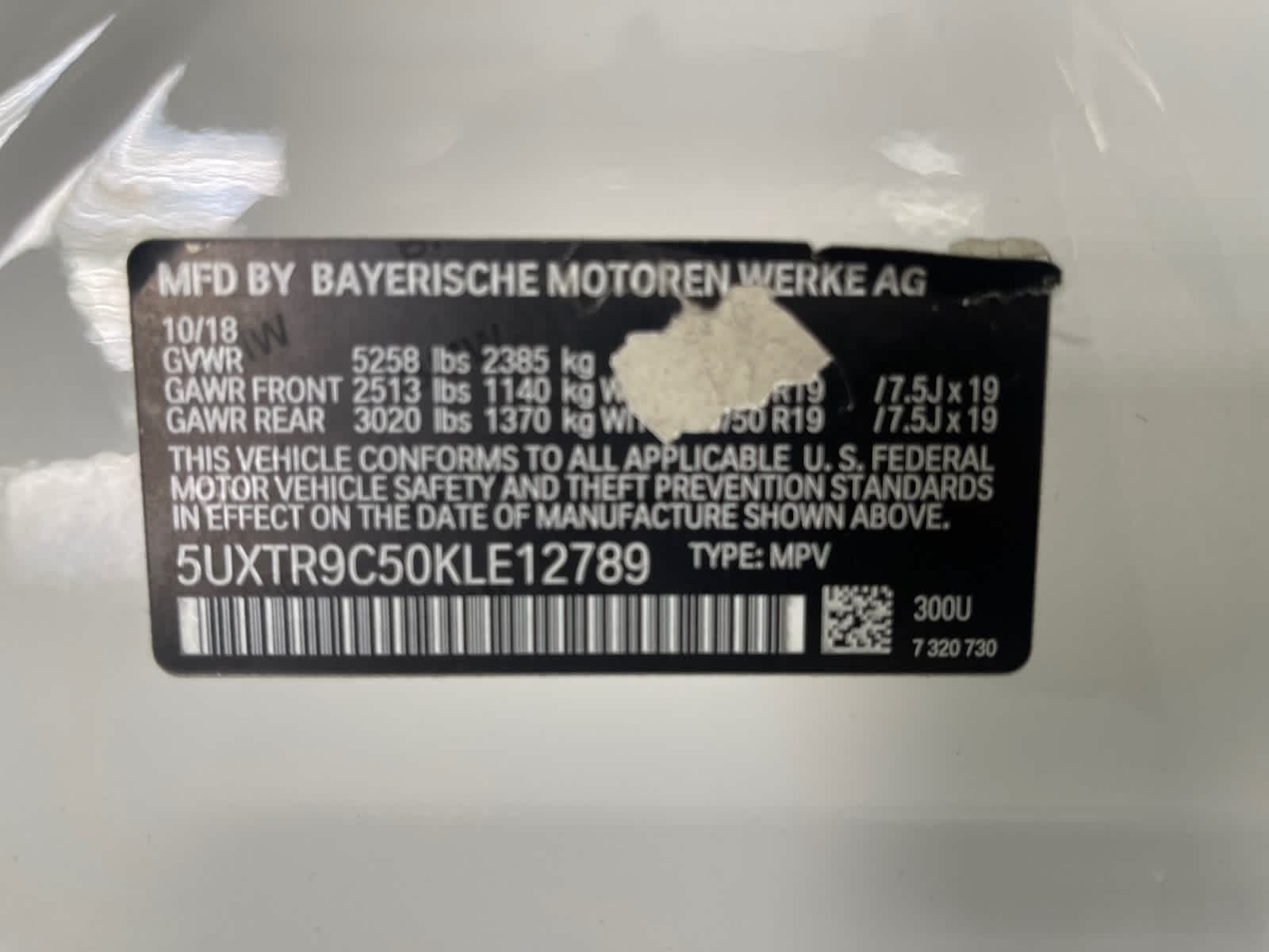 used 2019 BMW X3 car, priced at $20,497