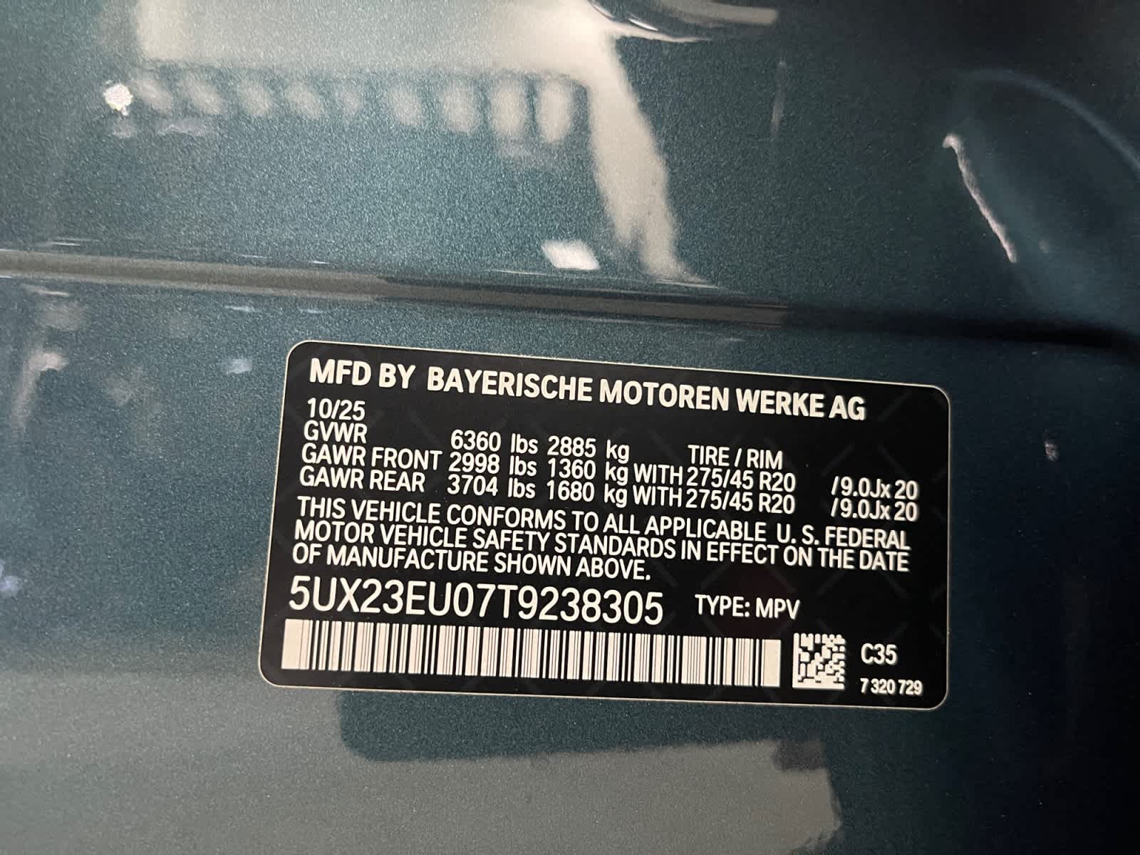 new 2026 BMW X5 car, priced at $76,975