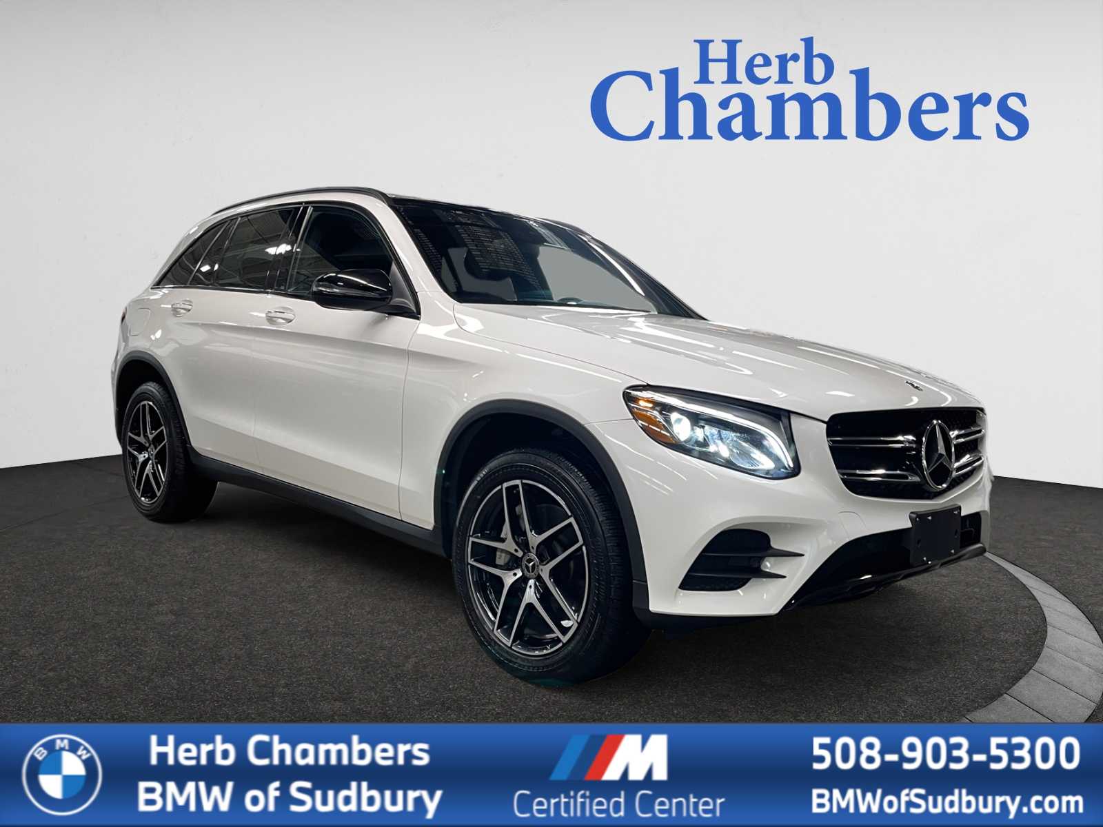 used 2019 Mercedes-Benz GLC 300 car, priced at $21,998