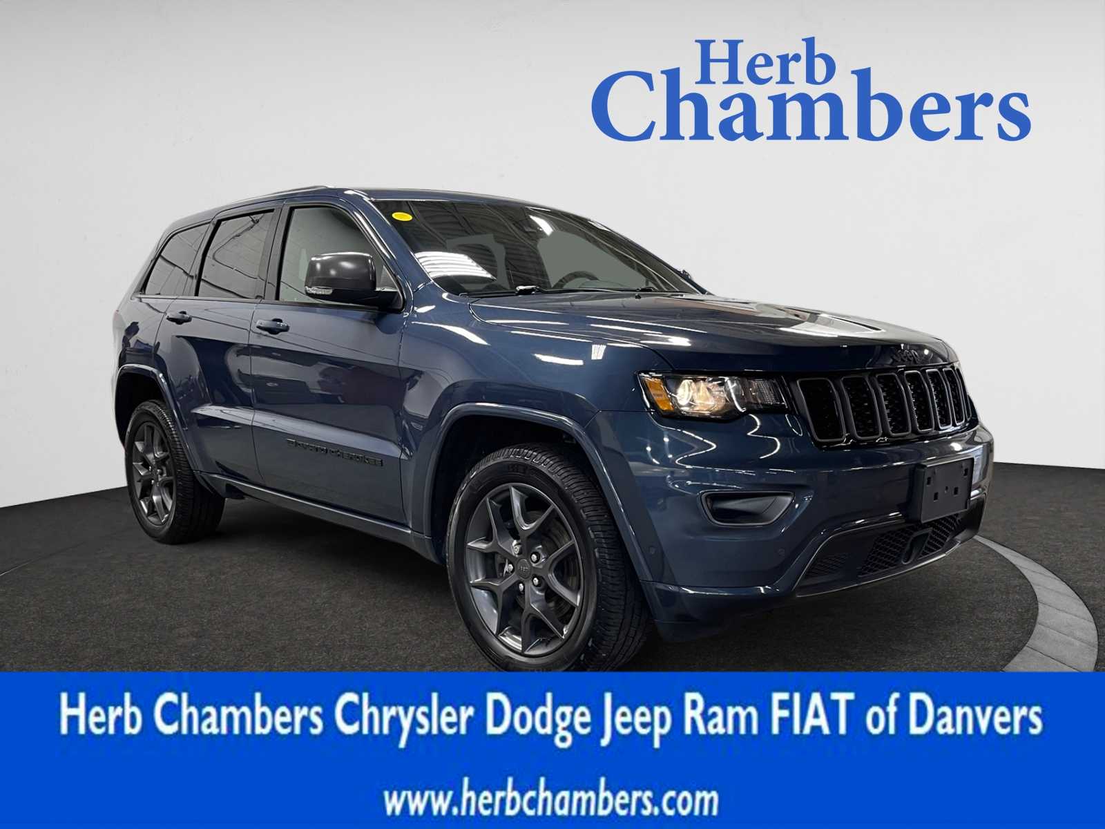 used 2021 Jeep Grand Cherokee car, priced at $26,997