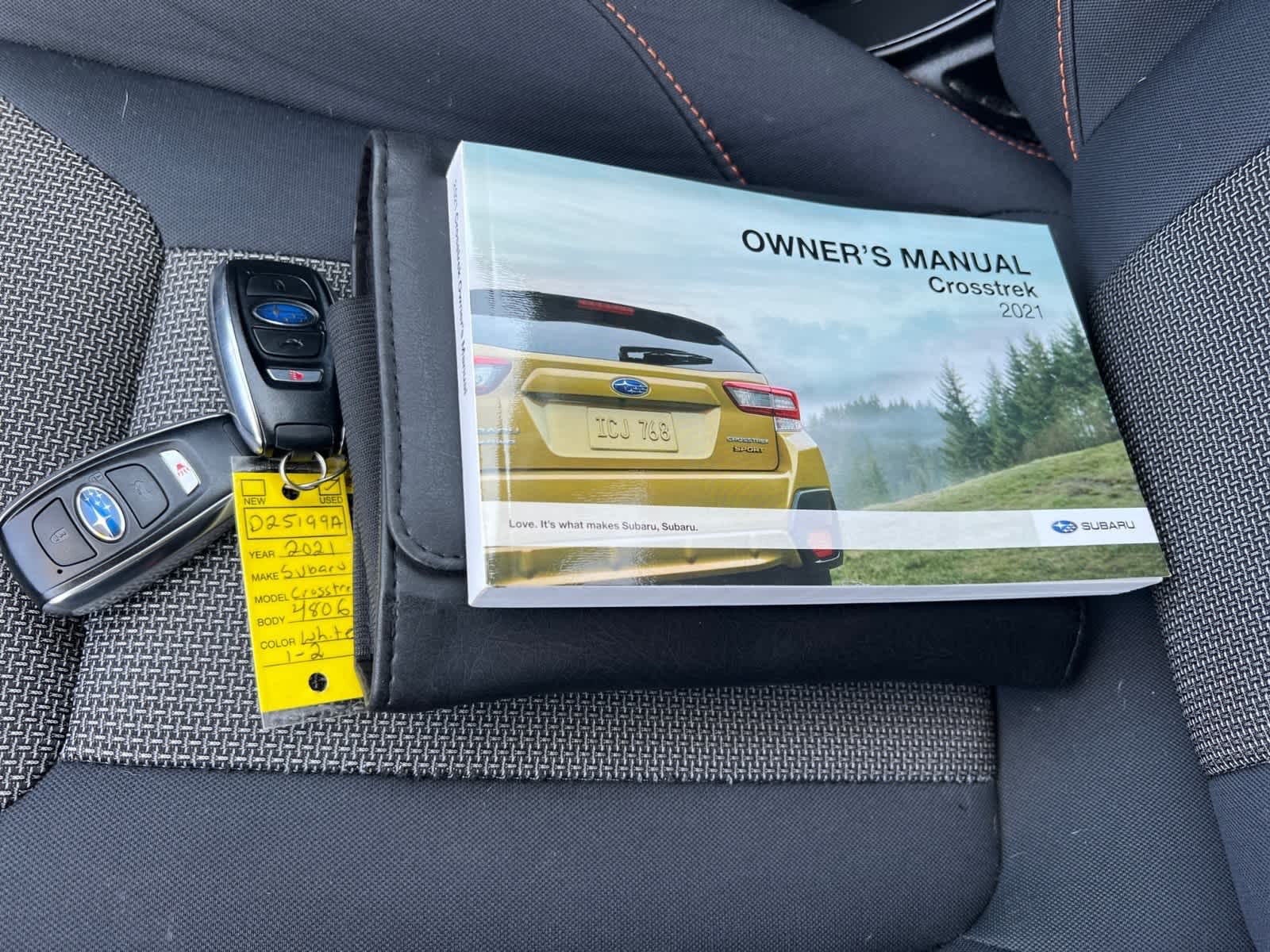 used 2021 Subaru Crosstrek car, priced at $22,998