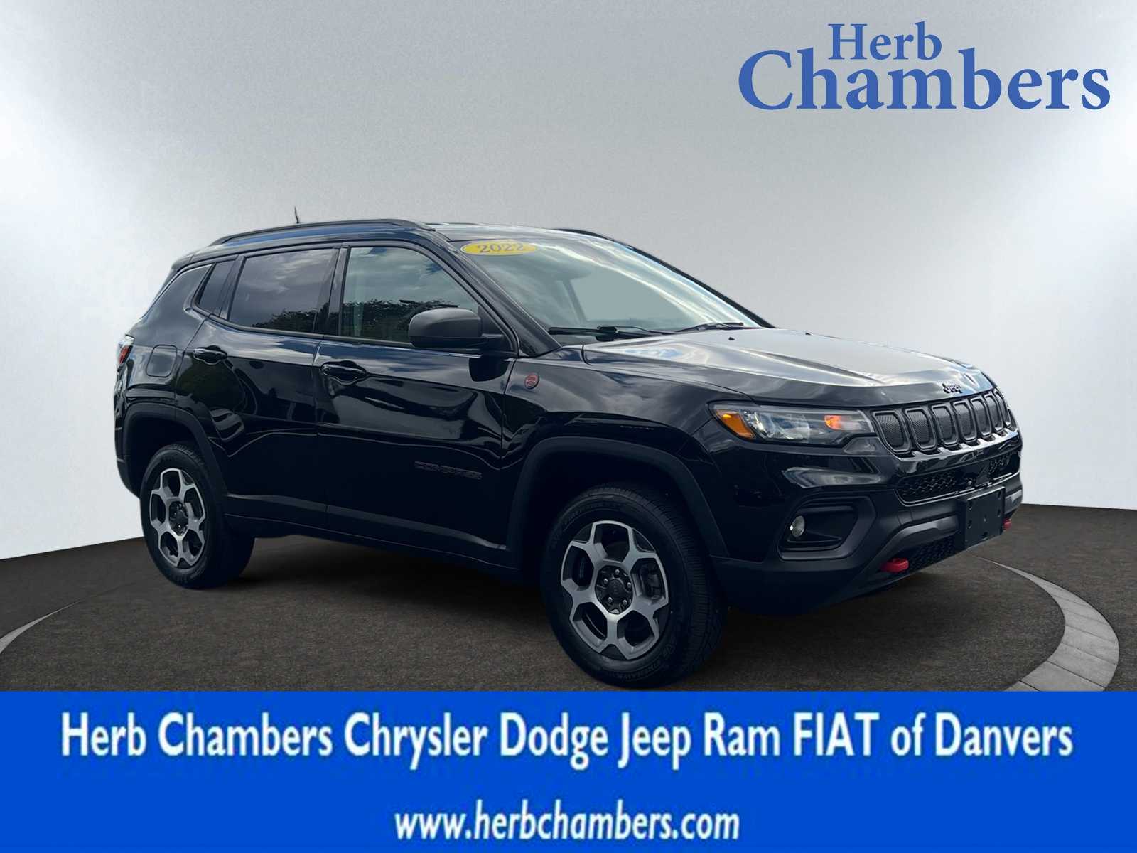 used 2022 Jeep Compass car, priced at $24,197