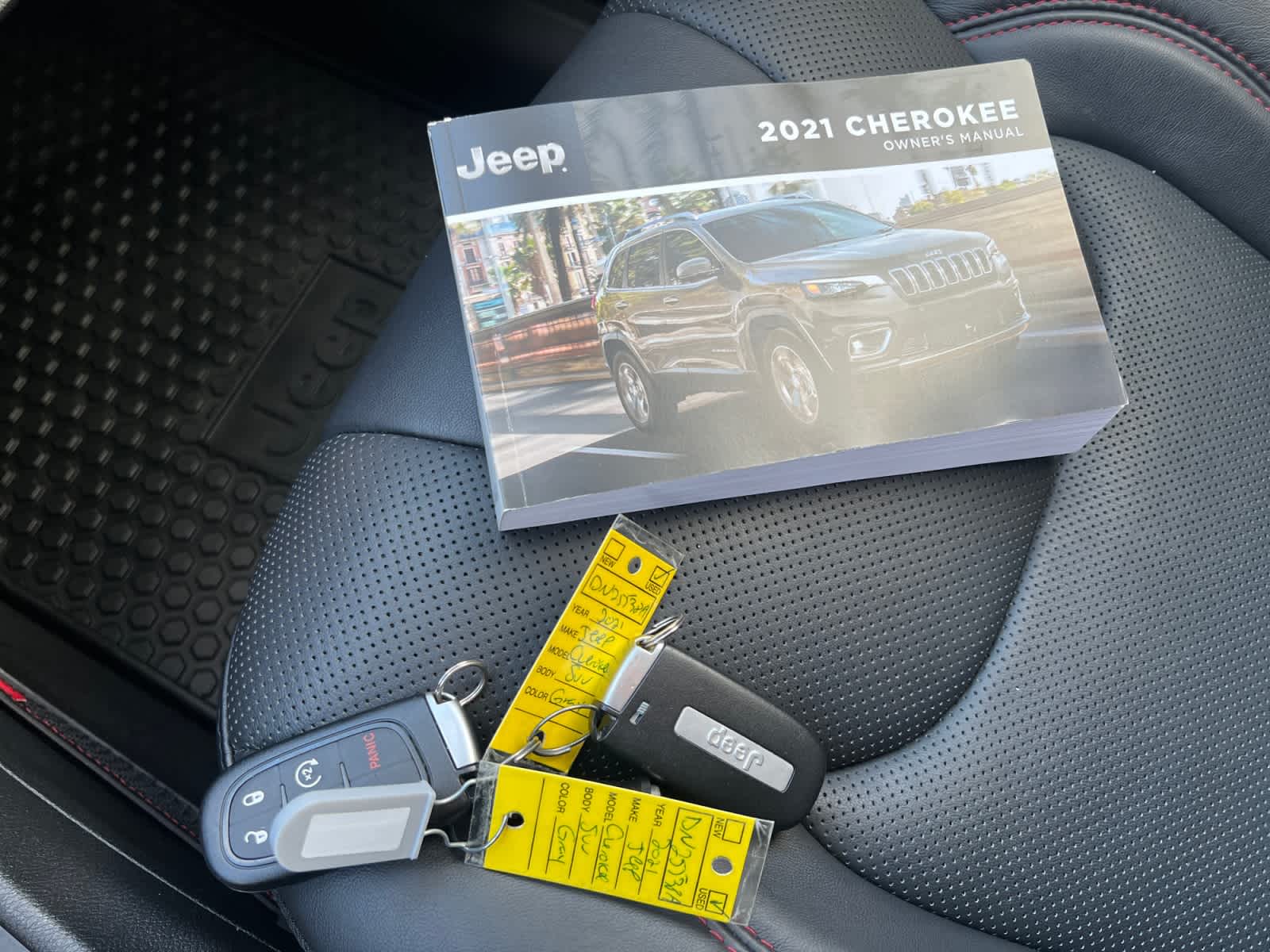 used 2021 Jeep Cherokee car, priced at $25,497