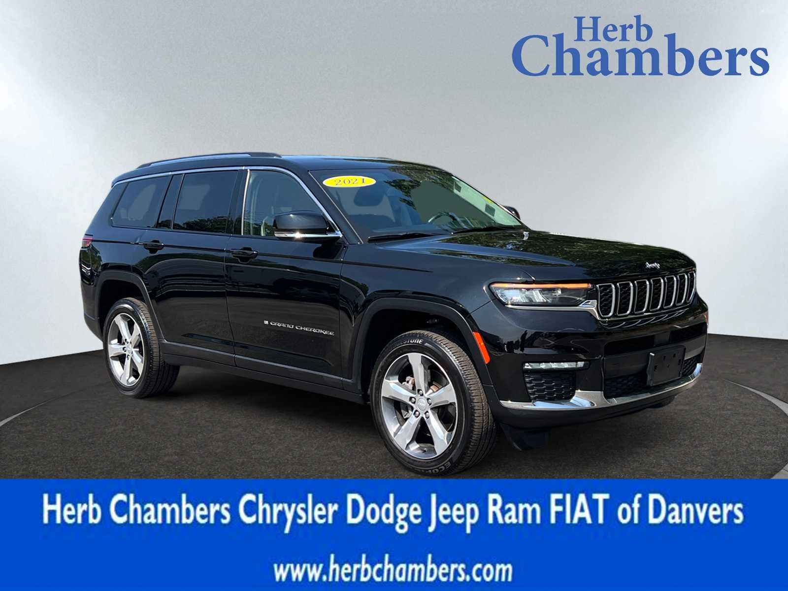 used 2021 Jeep Grand Cherokee L car, priced at $28,998