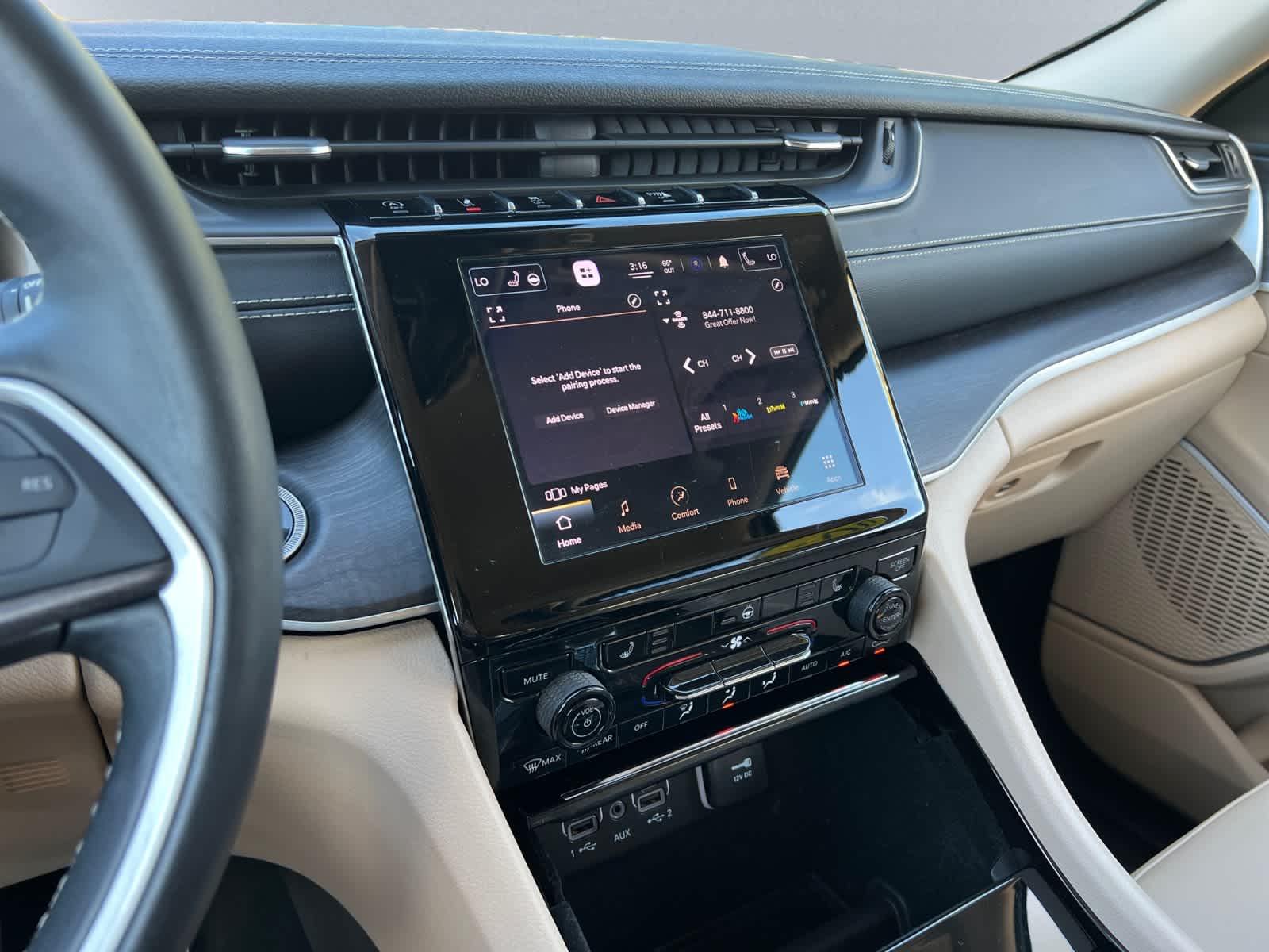 used 2021 Jeep Grand Cherokee L car, priced at $30,197