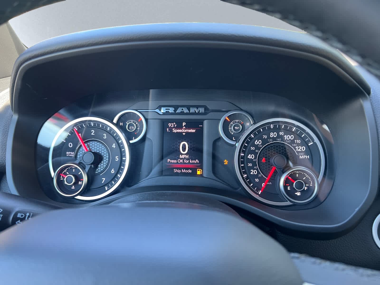 new 2025 Ram 1500 car, priced at $55,945