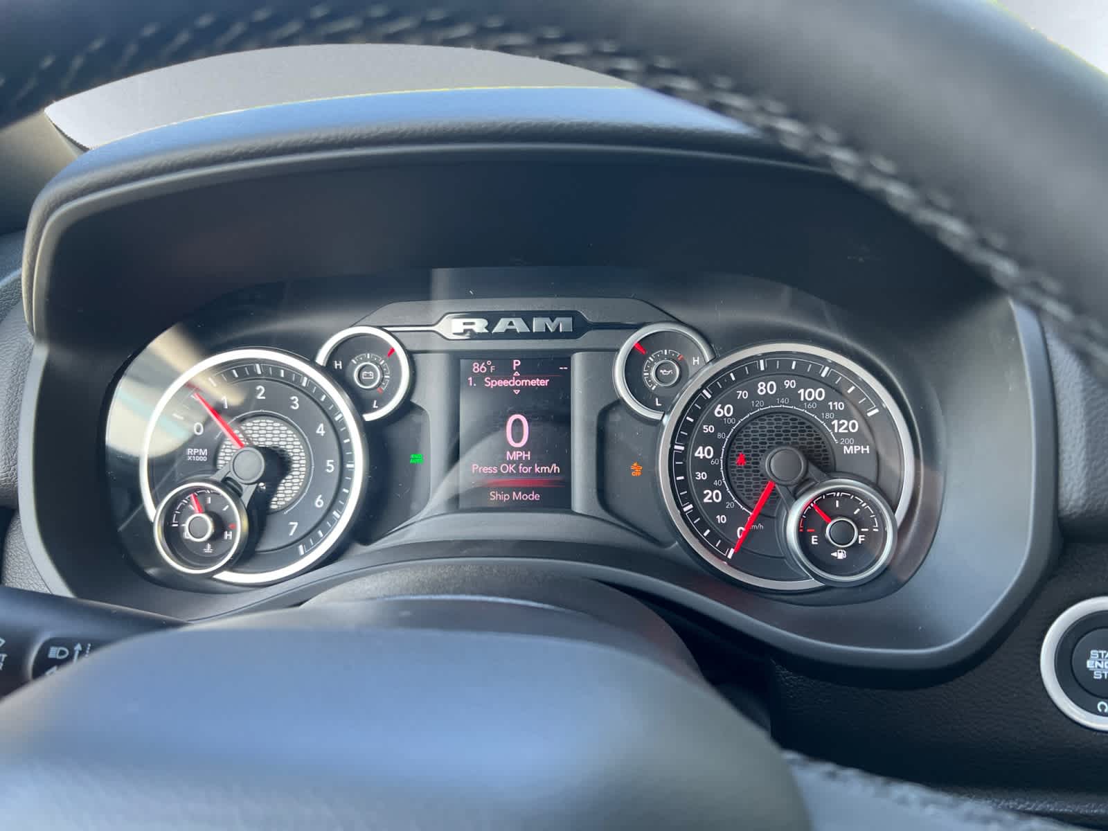new 2025 Ram 1500 car, priced at $55,650